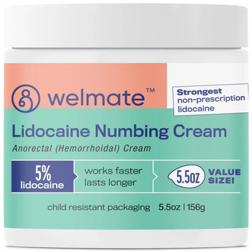 WELMATE 5% Lidocaine Hemorrhoid Relief Cream, Maximum Strength Anorectal Cream, 5.5 oz WELMATE buy supplements canada