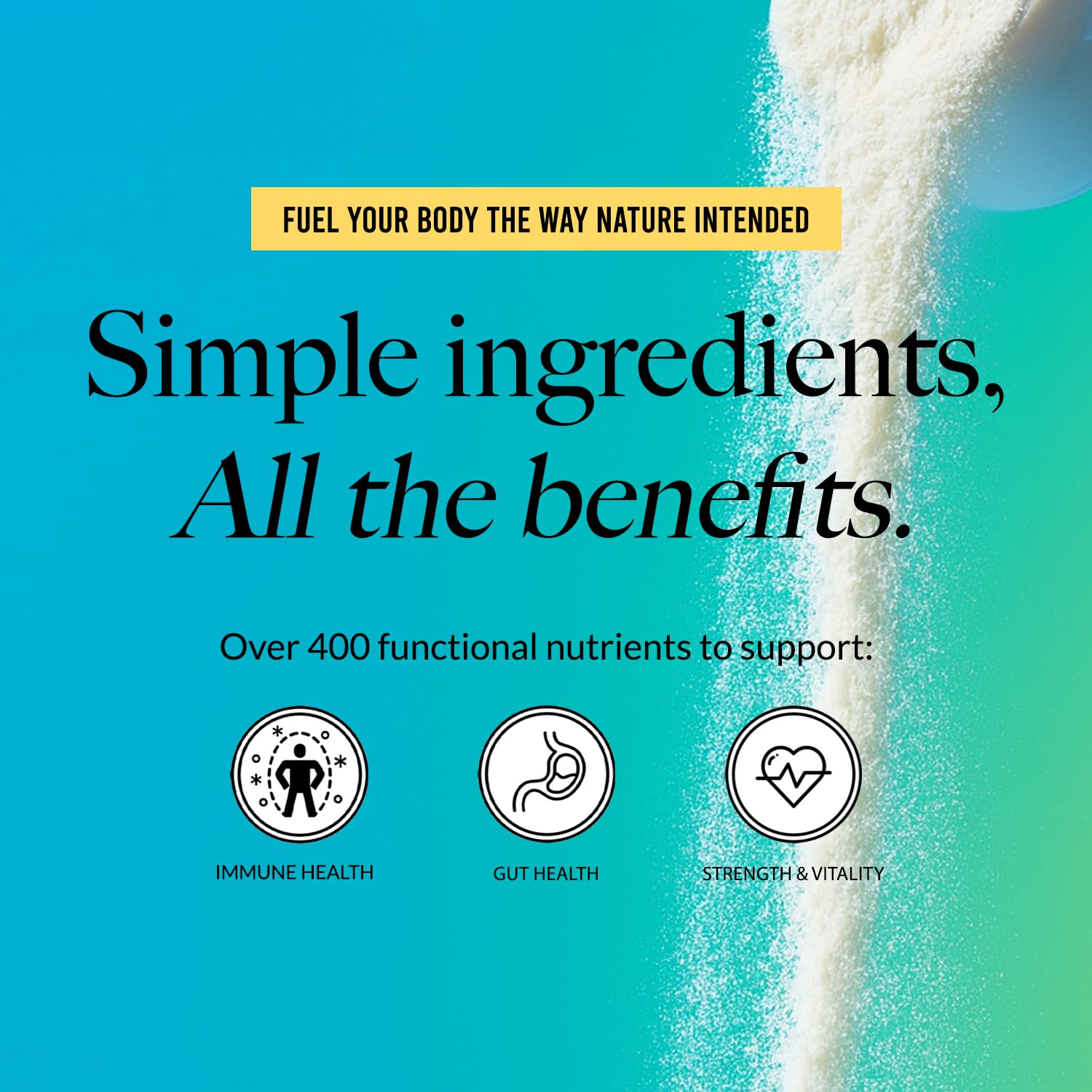 NAKED Colostrum Powder – 100% Grass-Fed Bovine Colostrum Supplement from US Farms | Tested at 20%+ IgG | Gut Health, Immunity, Recovery & Skin Support - 150 Servings NAKED buy supplements canada