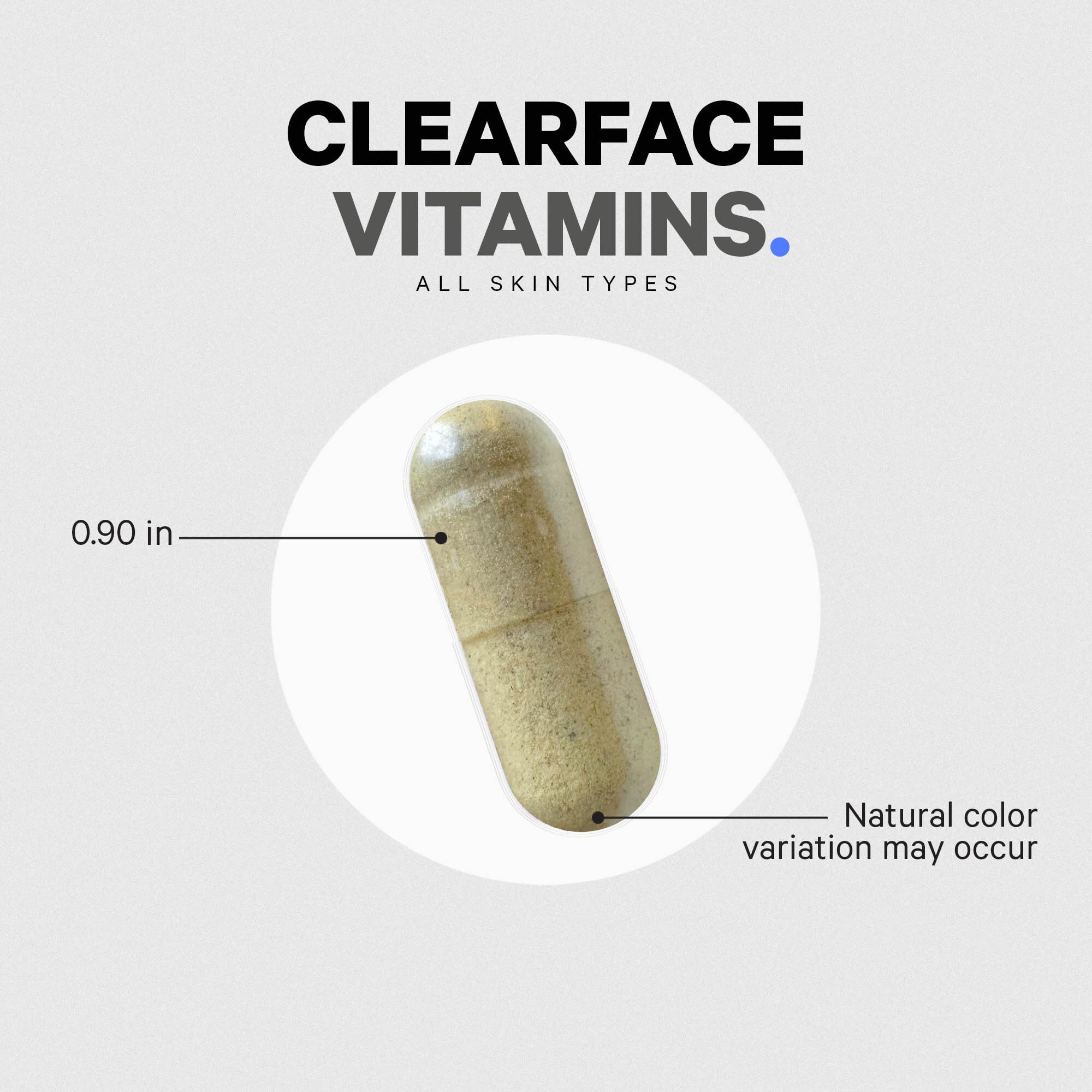 Codeage Clearface Pantothenic Acid, Niacin Supplement, Vitamins A, C, D3, E, Probiotics, Zinc, Riboflavin, Thiamin, L-Lysine HCL & Omega-3, Niacinamide, Skin Botanical Blend - Non-GMO - 90 Capsules Codeage buy supplements canada