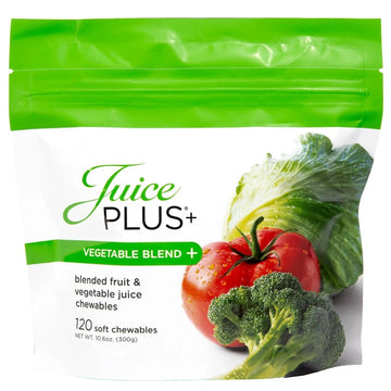 JuicePlus+ Vegetable Blend Soft Chews (Chewables) - Delicious Vegan Gummies with 11 Nutrient-Rich Vegetables for Daily Wellness! Juice Plus+ buy supplements canada