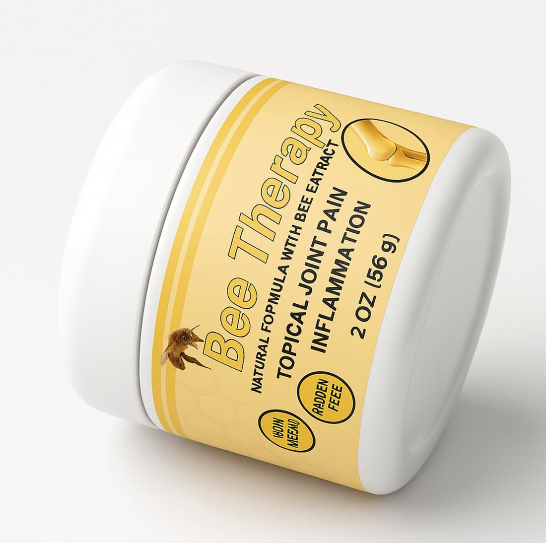 Bee Therapy Cream | Natural Formula with Bee Extract | Topical Use for Joints, Knees, Back & Muscles | 2 oz (56 g) | Paraben Free | Non-Greasy | Lightweight | Made in USA Generic buy supplements canada