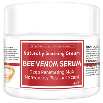 AEROMAXX Bee Venom Muscle & Joint Cream, 10X Ultra Strength Care Ointment, Natural Organic Formula, for Shoulder, Back, Neck, Hands, Knuckles, Elbows, Feet, Leg, Knees, Ankle, Adults, Seniors AEROMAXX buy supplements canada