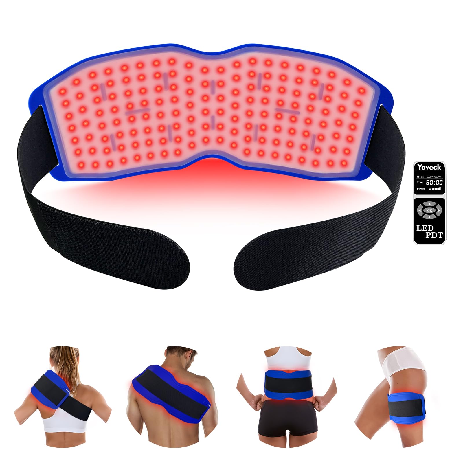 Yoveck Red Light Therapy Belt, Silicone Red Light Therapy Pad Near Infrared Light Therapy Yoveck buy supplements canada