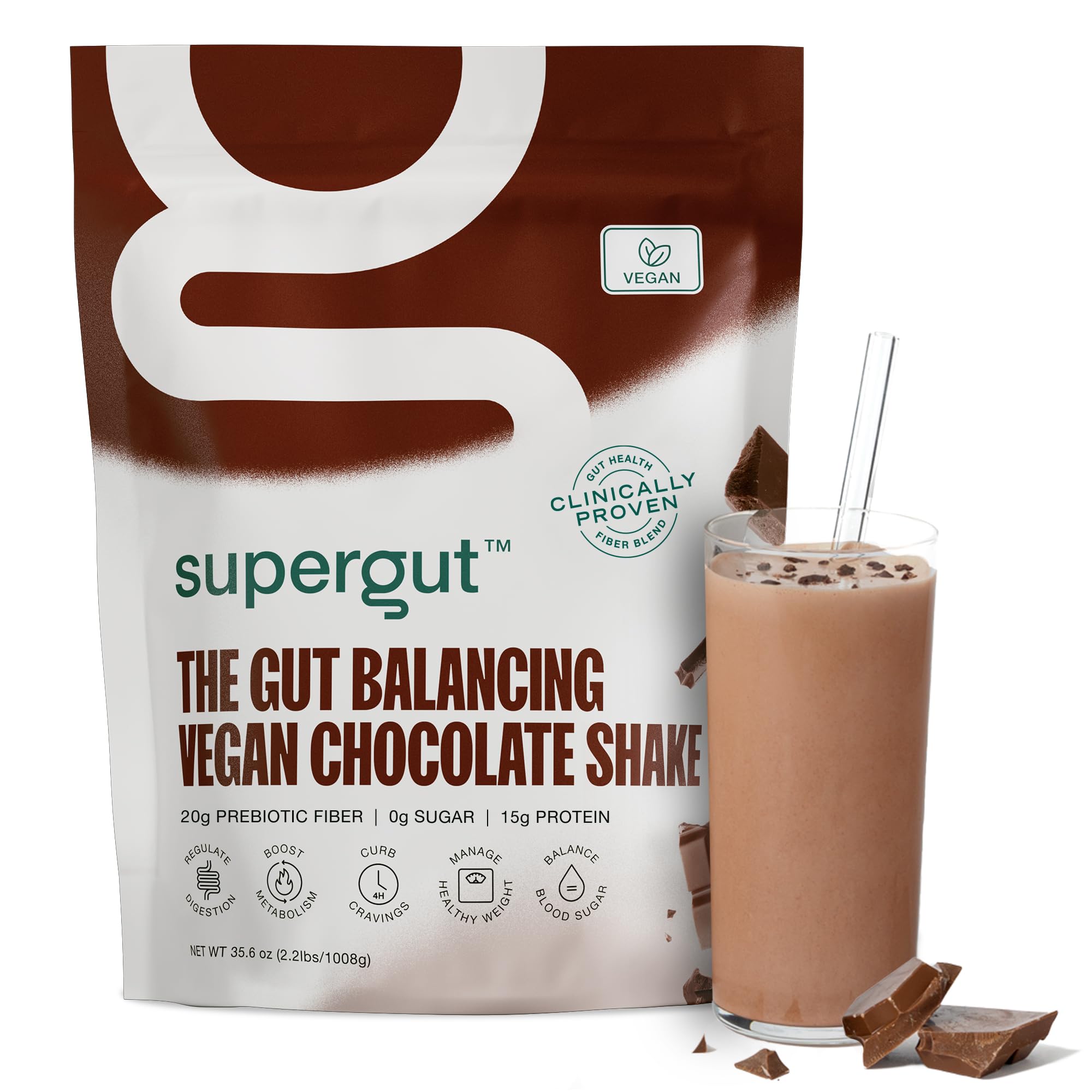 Supergut Prebiotic Shakes | Meal Replacement | Gut Health | Appetite Suppressant | High Protein and Fiber Supergut buy supplements canada