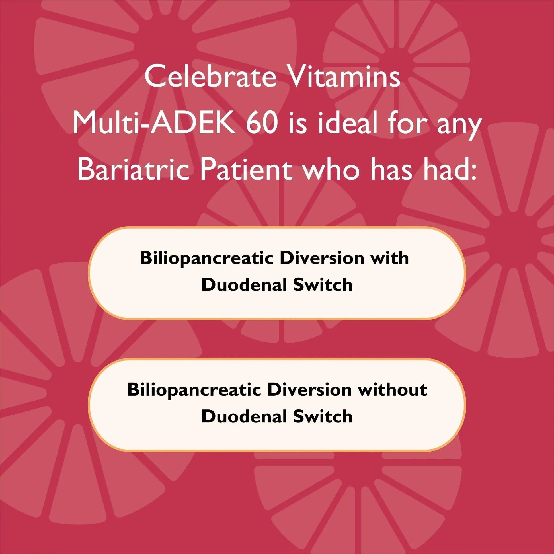 Celebrate Vitamins Multi ADEK Chewables, 60mg Iron - Daily Bariatric Multivitamin, Vitamins A, D, E, K & B12 for Duodenal Switch Surgery Patients Celebrate Bariatric Supplements buy supplements canada