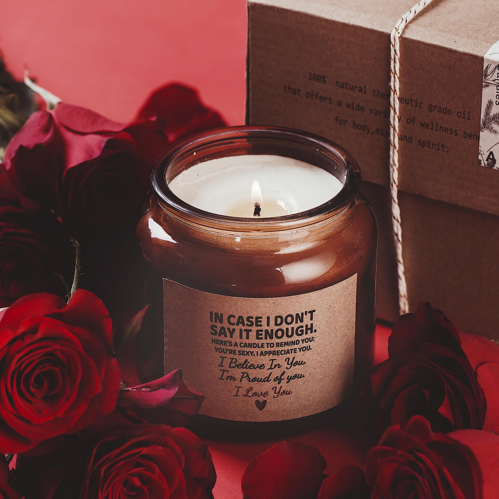 Candle Amber Moss Scented, Valentines Day Gifts for Her Girlfriend Wife, Romantic Anniversary YINUO LIGHT buy supplements canada