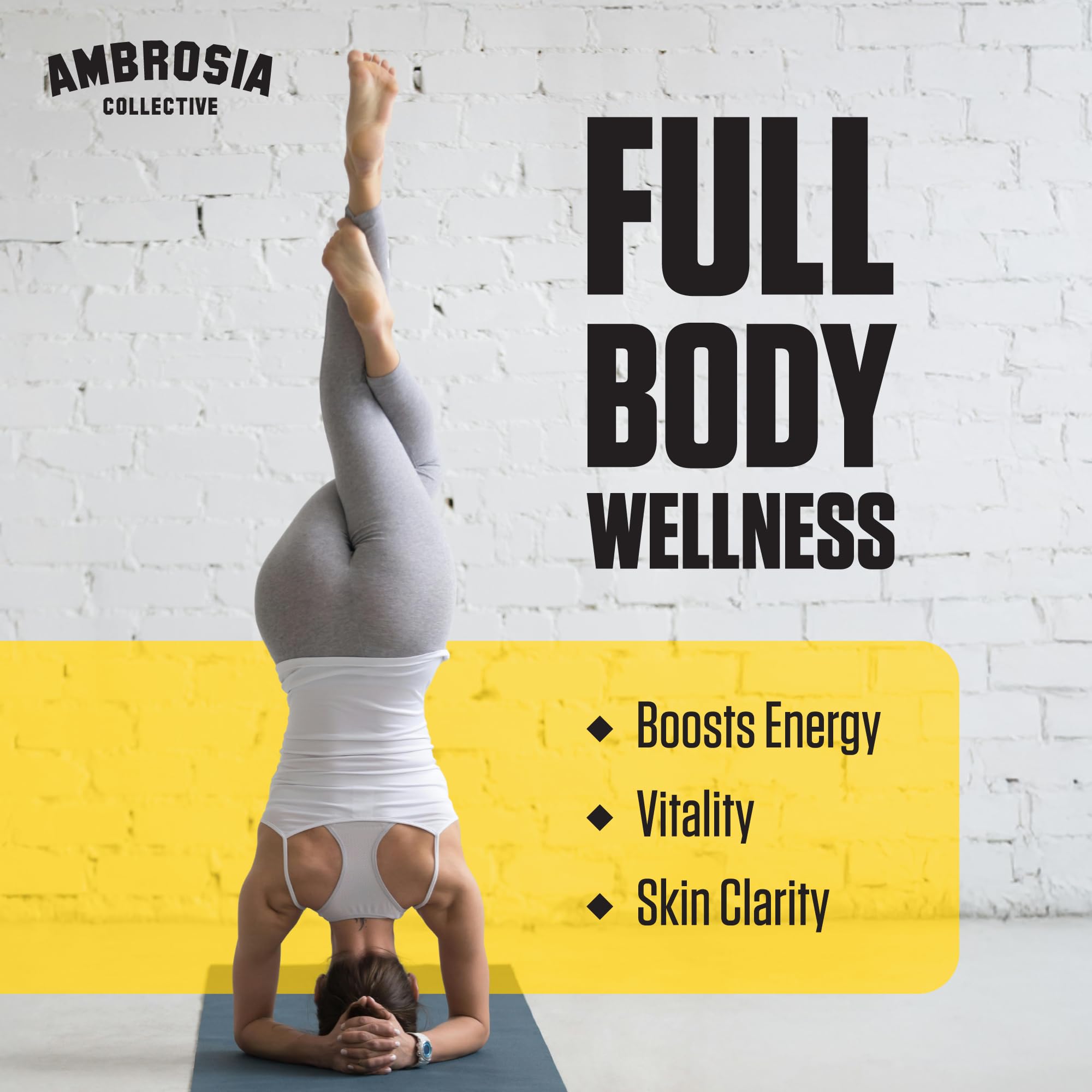 Ambrosia Superfood Organ & Cycle Support Powder | Liver & Kidney Support with Milk Thistle, Red Yeast Rice & CoQ10 | 13 Superfood Ingredients | 30 Servings | Honey Lemon Ambrosia buy supplements canada