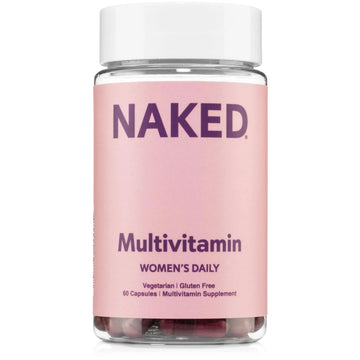 NAKED Nutrition Women's Multi - Daily Multivitamin - Vitamins A, C, E, Selenium, Zinc, Fruit and Super Green Extracts, to Boost Immune Support NAKED buy supplements canada