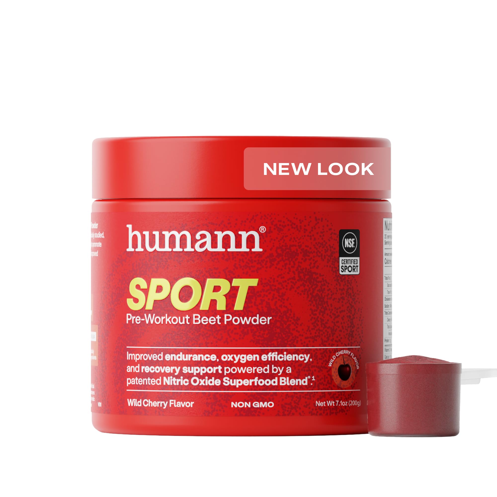 Humann SuperBeets Sport Endurance Pre Workout Powder, Nitric Oxide Supplement, NSF Certified, Stimulant & Caffeine Free, Made with Beet Root, Humann buy supplements canada