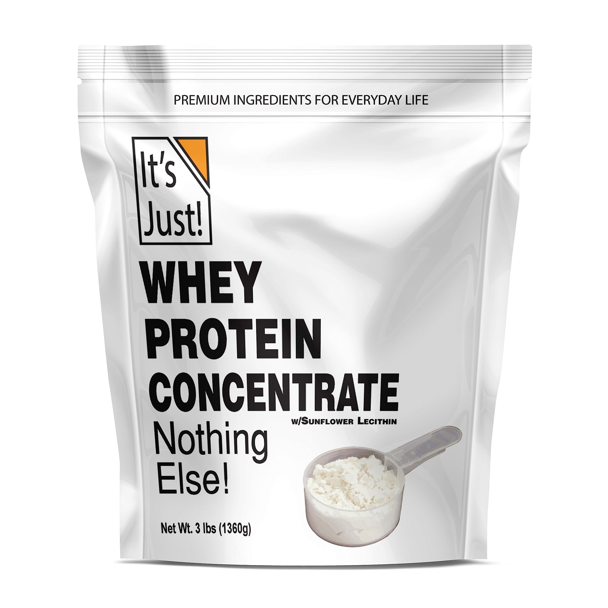It's Just! - 100% Whey Protein Concentrate, Made in USA, Premium WPC-80, No Added It's Just! buy supplements canada