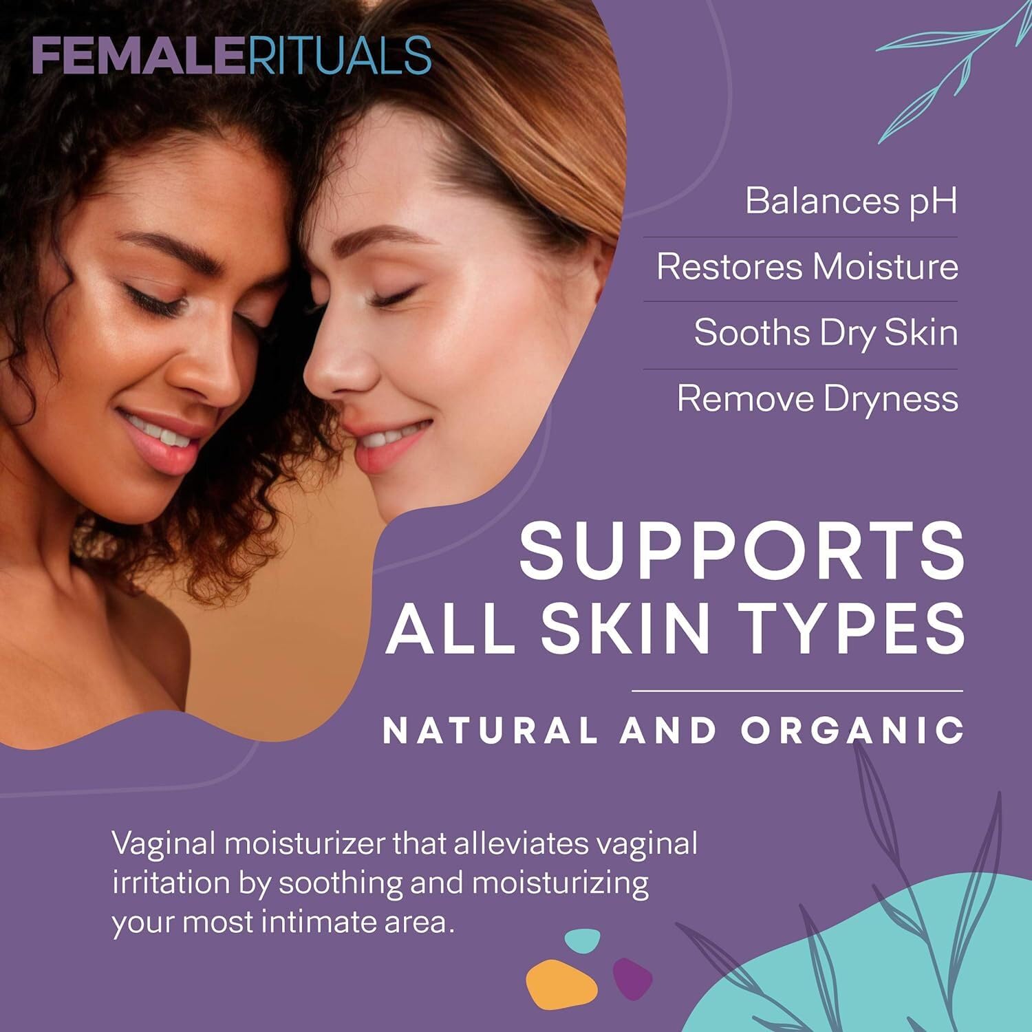 FEMALE RITUALS Vulva Moisturizing Cream - Vulva Care Balm - Clinically Tested Vaginal Moisturizer FEMALE RITUALS buy supplements canada