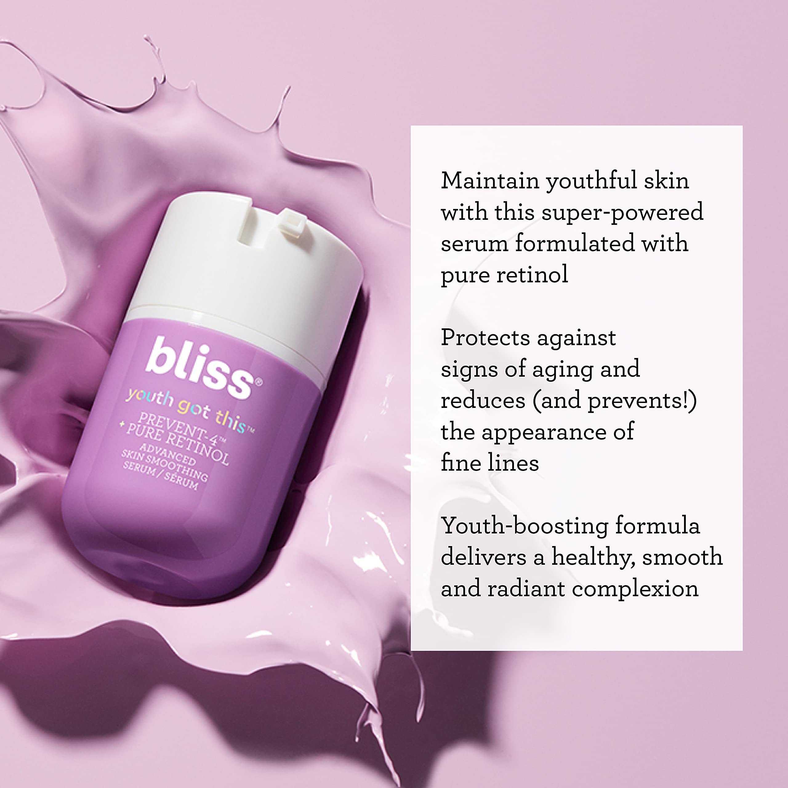 Bliss Youth Got This™ Prevent-4™ + Pure Retinol - 0.67 Fl Oz - Advanced Skin Bliss buy supplements canada