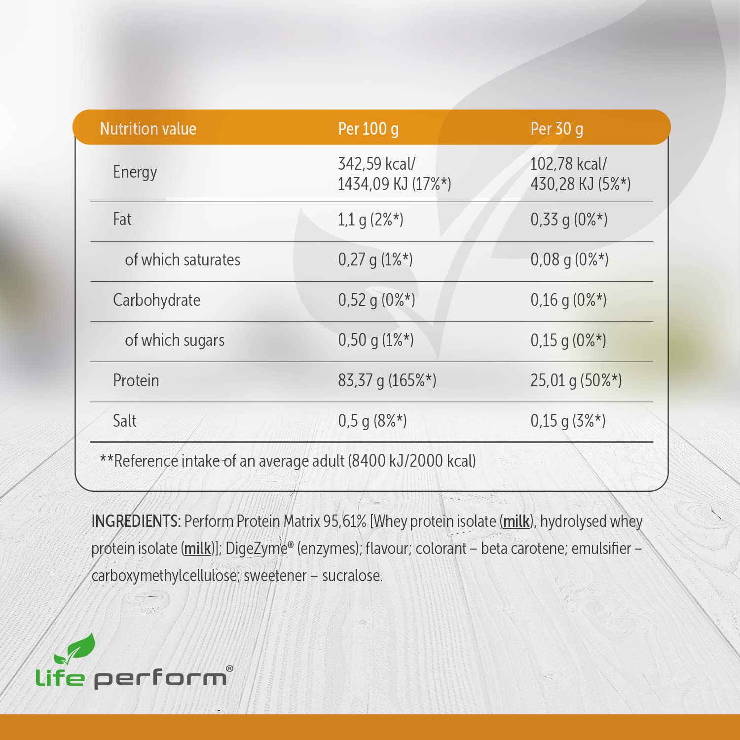 Protein Perform Whey Isolate & Hydrolysate Powder | Naturally Occurring Glutamine and Amino Acids Life Perform buy supplements canada