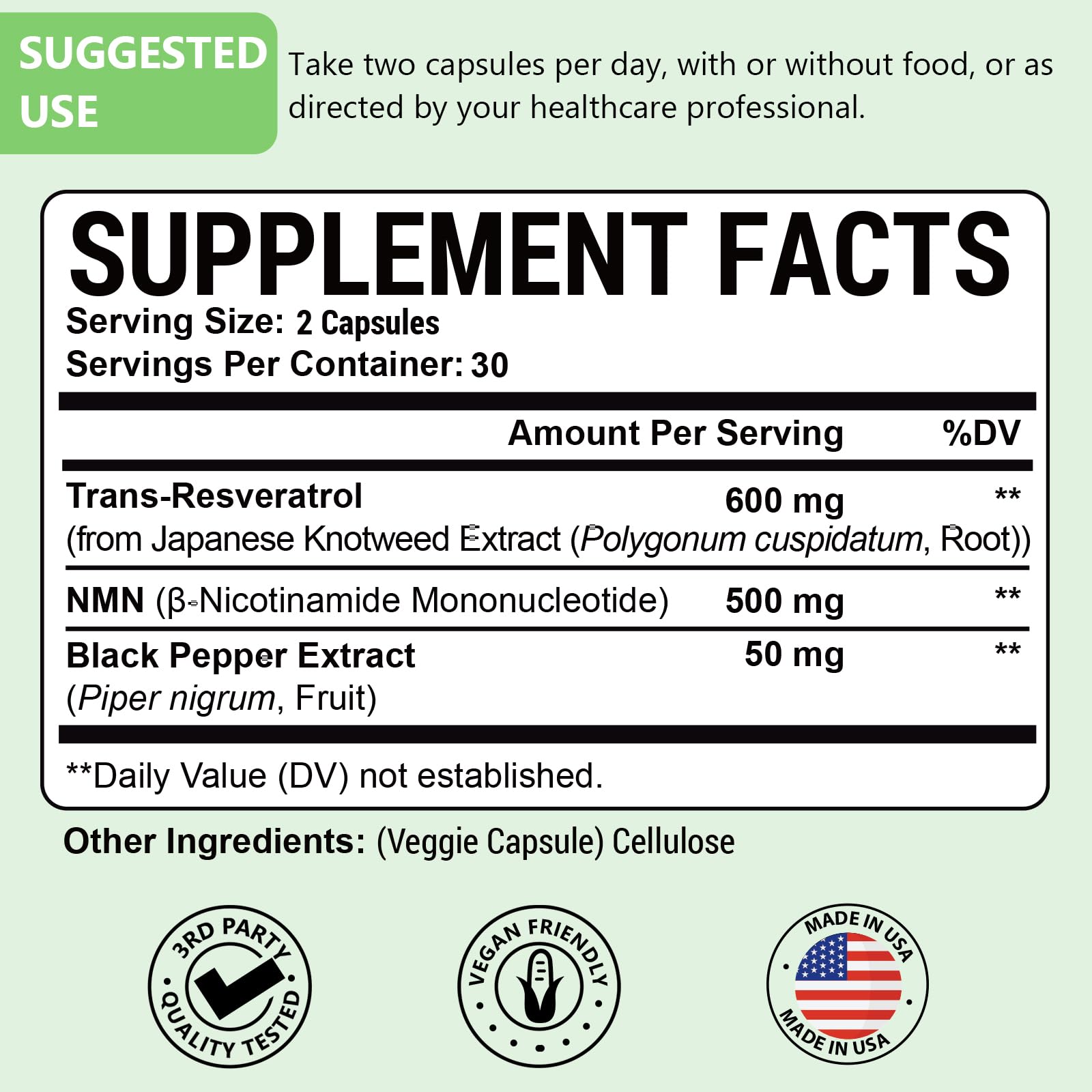 99% Ultra Purity NMN 500mg + Trans-Resveratrol 600mg, 1150mg NMN Resveratrol Supplement, 3-in-1 Advanced Formula for Boost* NAD, Cell, Immune, Energy & Muscle, Healthy Aging, Stabilized Form - 60 Caps Ascuoli buy supplements canada