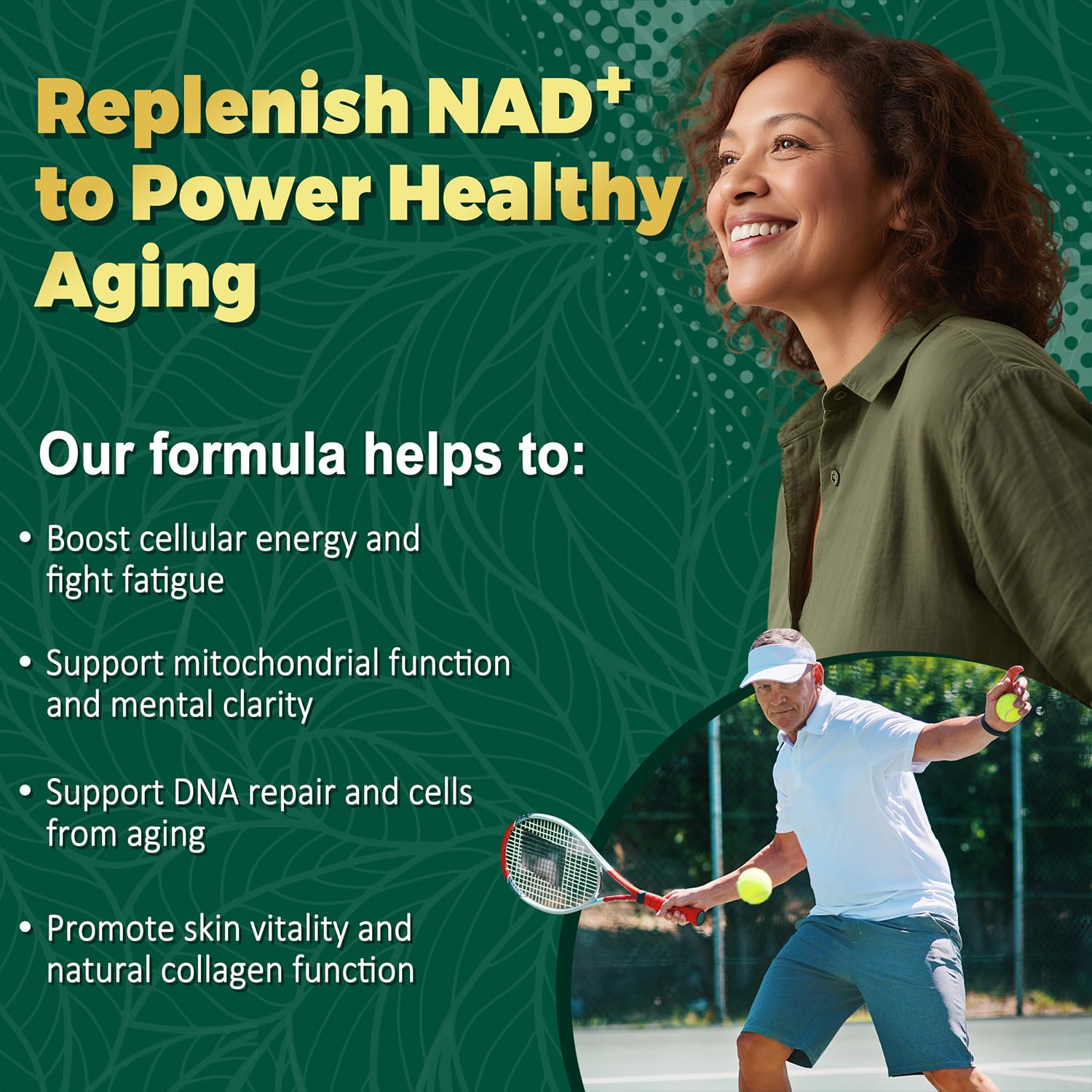 NBOOCUP NAD Supplement - 1010mg Nicotinamide Riboside Chloride Complex, Liposomal NR Supplements, Resveratrol NAD+ for Anti Aging, Cellular Energy, Skin, Focus - 90 Capsules NBOOCUP buy supplements canada
