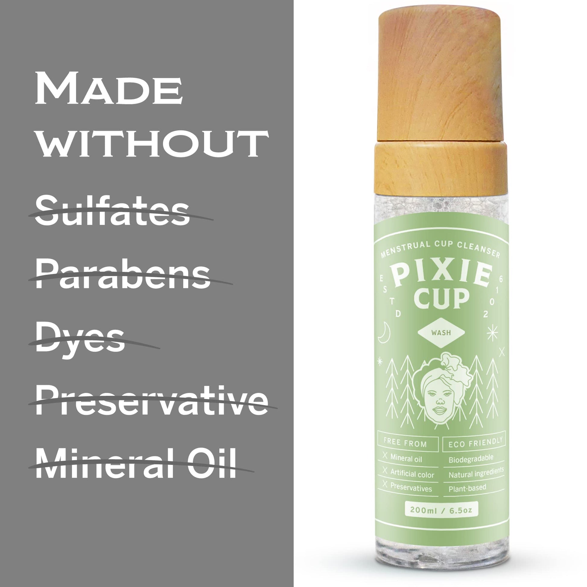 Pixie Menstrual Cup Cleaner Wash + Foaming Dispenser + More Wash in Bottle Than Any Other Brand Pixie Cup buy supplements canada