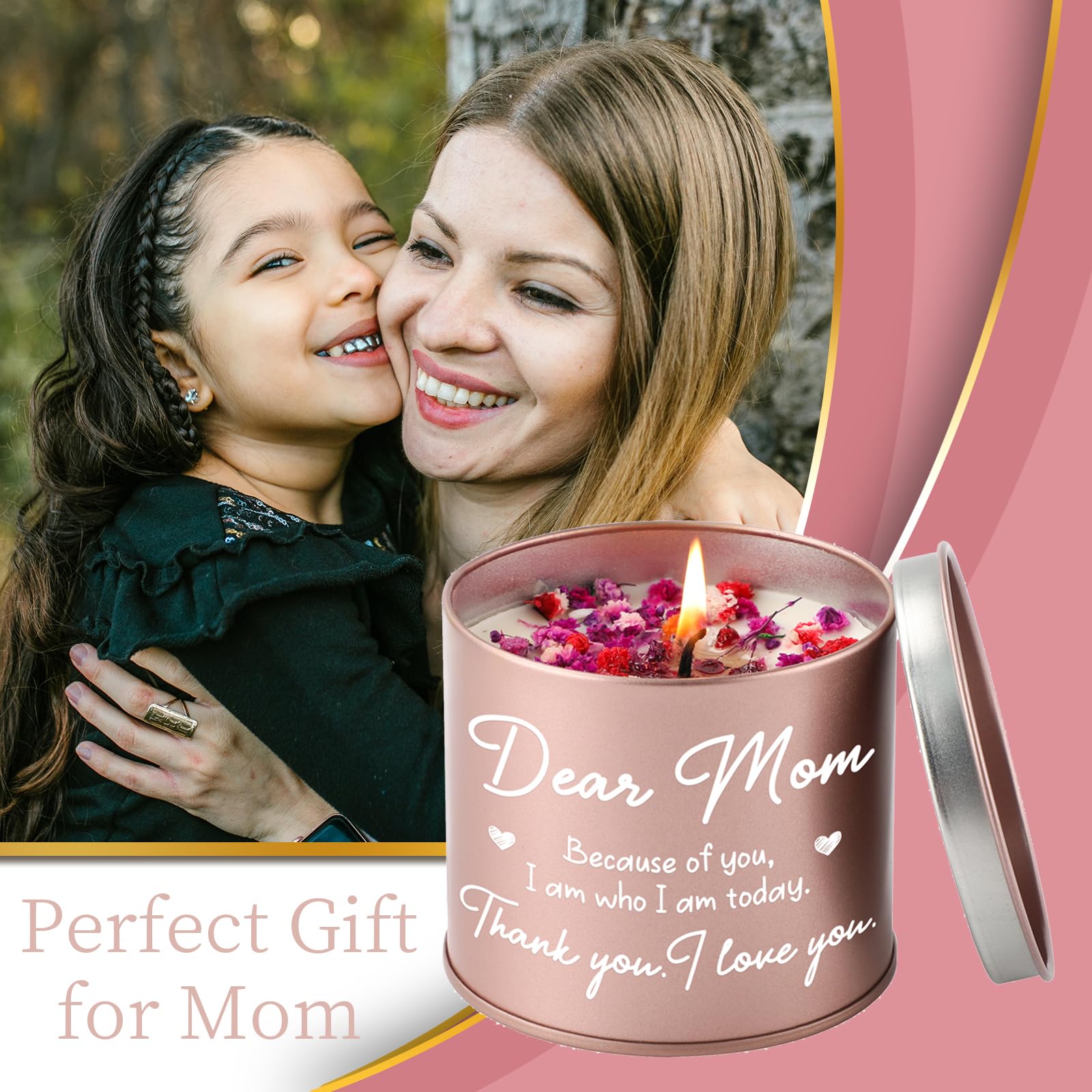 BLUMUZE Mom Gift for Birthday, Mothers Day Gifts 9oz Lavender Scented Candle for Mom, Candles Gifts Blumuze buy supplements canada