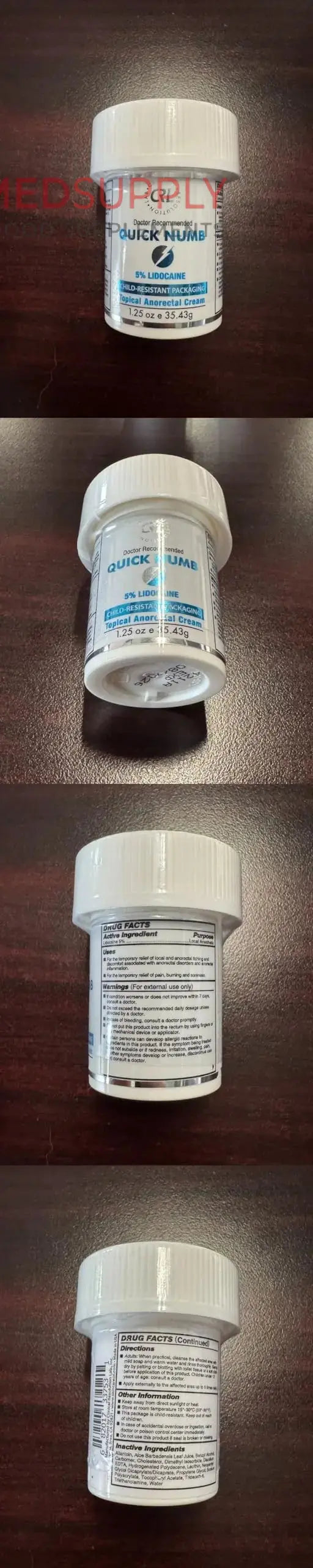 Quick Numb 5% Lidocaine Cream Maximum Strength Liposomal, Fast Itch Burn Pain Relief Cream with Aloe Allantoin Vitamin E, Gentle on Skin Support Healing Hemorrhoid Treatment 1.25 oz Clinical Resolution buy supplements canada