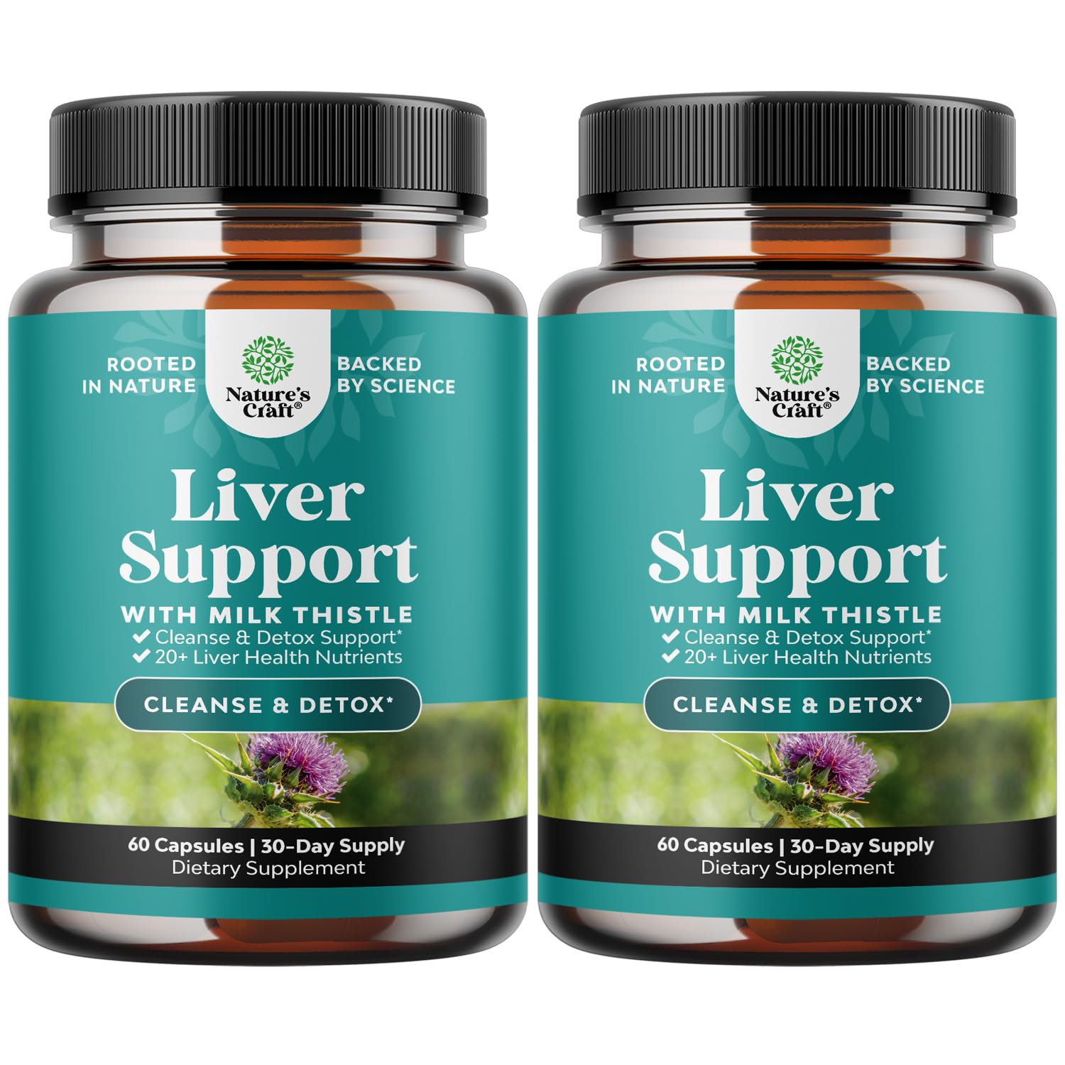 Liver Cleanse Detox & Repair Formula - Herbal Liver Support Supplement Natures Craft buy supplements canada