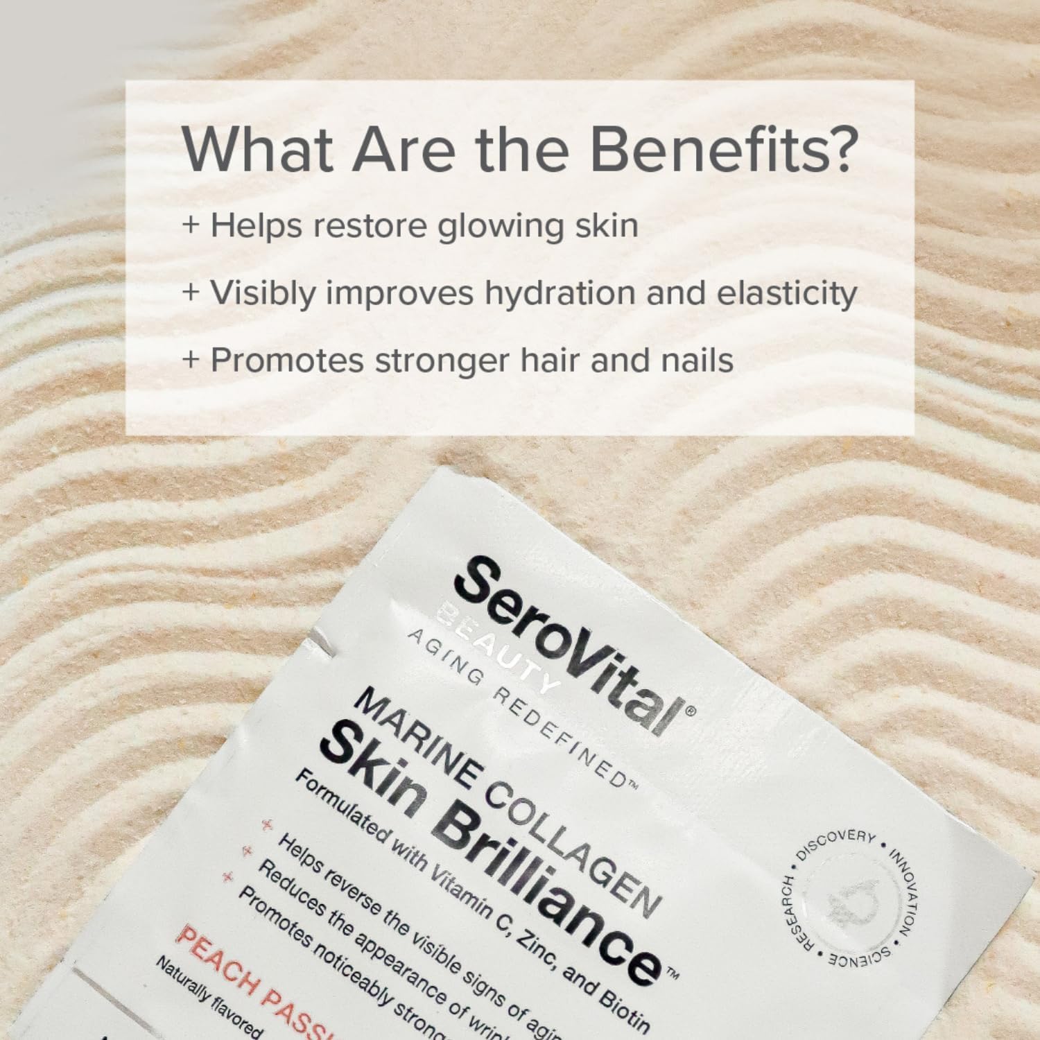 Serovital Skin Brilliance Marine Collagen – Hydrolyzed Marine Collagen Peptides Serovital buy supplements canada