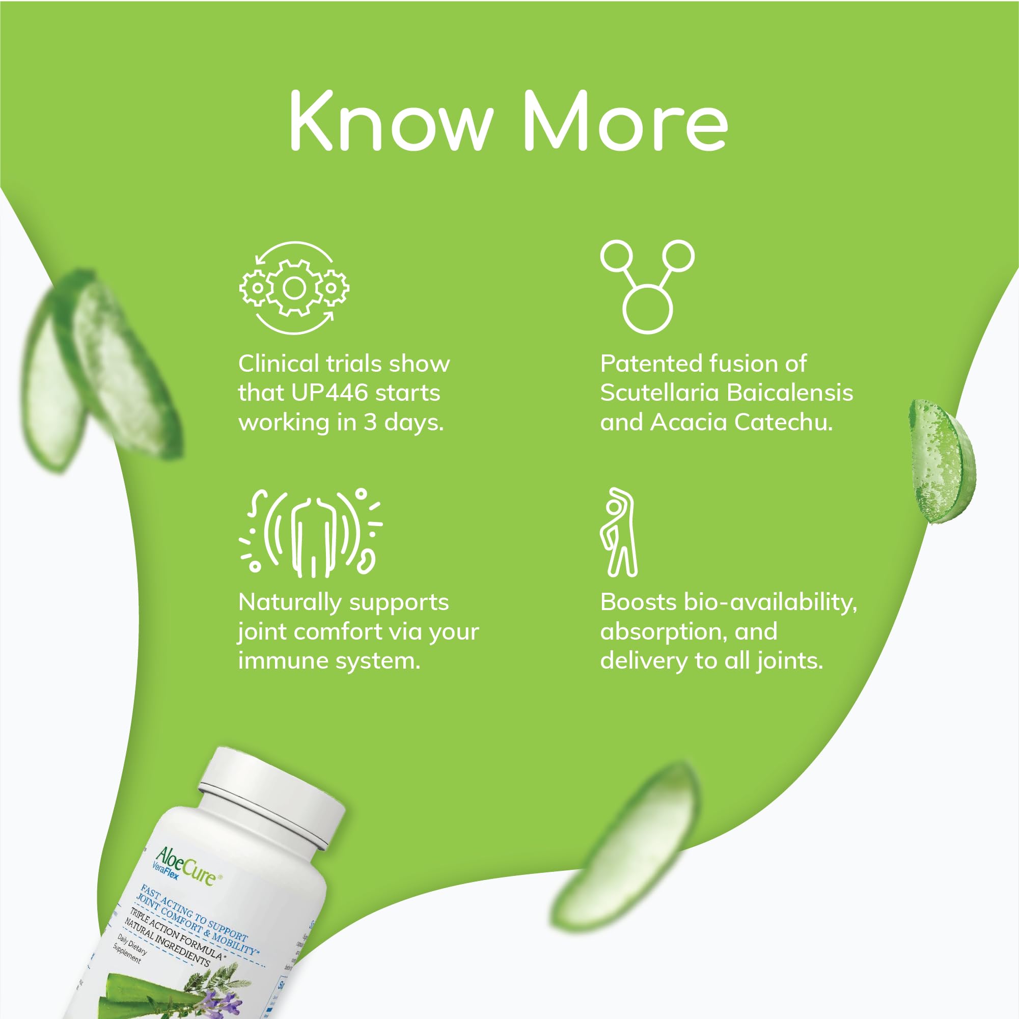 AloeCure VeraFlex Natural Joint Support Supplement with USDA Organic Aloe Vera AloeCure buy supplements canada