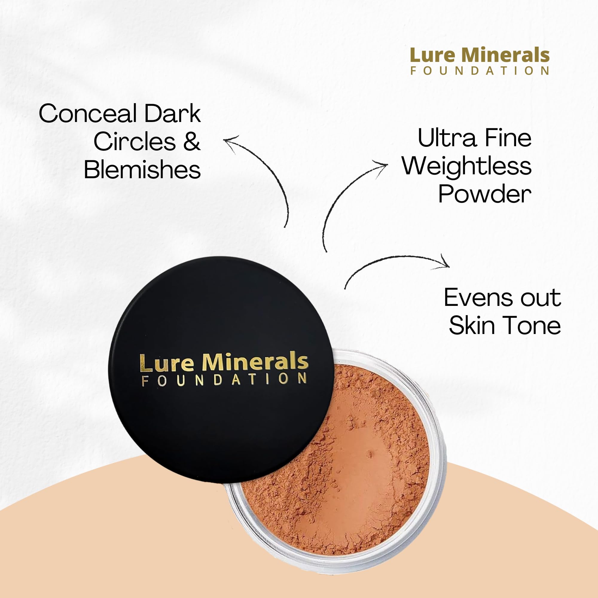 Lure Minerals Bronze warmth All over Face Bronzer (Compare to Bare Minerals) (Warmth) Large 1.oz Jar Pure Minerals buy supplements canada
