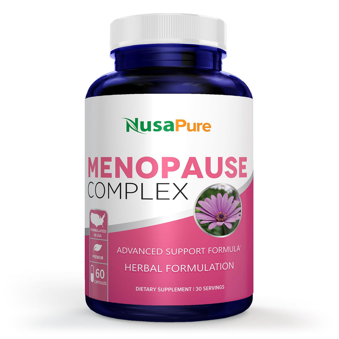 NusaPure Menopause Complex : Black Cohosh and Herbal Ingredients - 60 Capsules NusaPure buy supplements canada