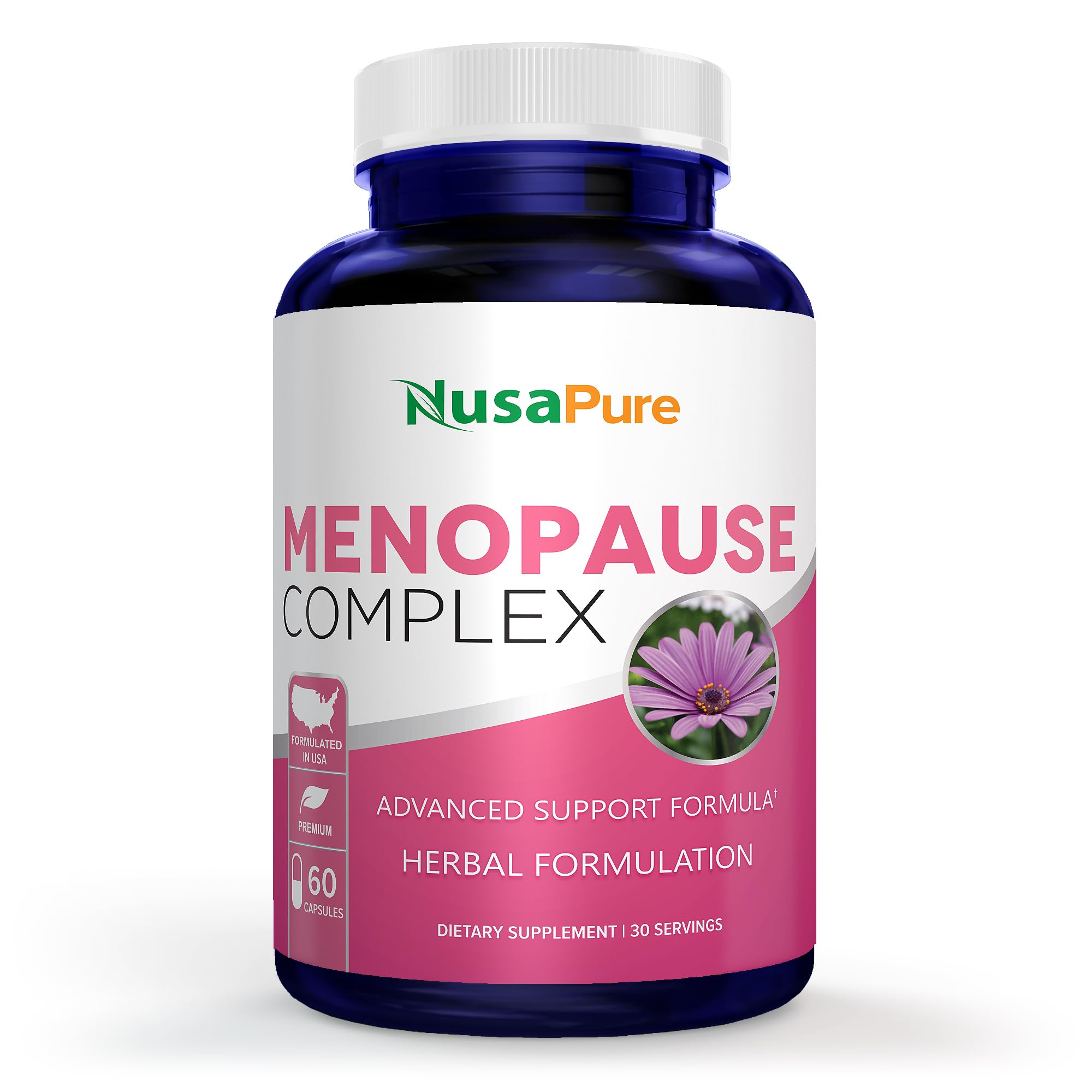 NusaPure Menopause Complex : Black Cohosh and Herbal Ingredients - 60 Capsules NusaPure buy supplements canada