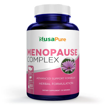 NusaPure Menopause Complex : Black Cohosh and Herbal Ingredients - 60 Capsules NusaPure buy supplements canada