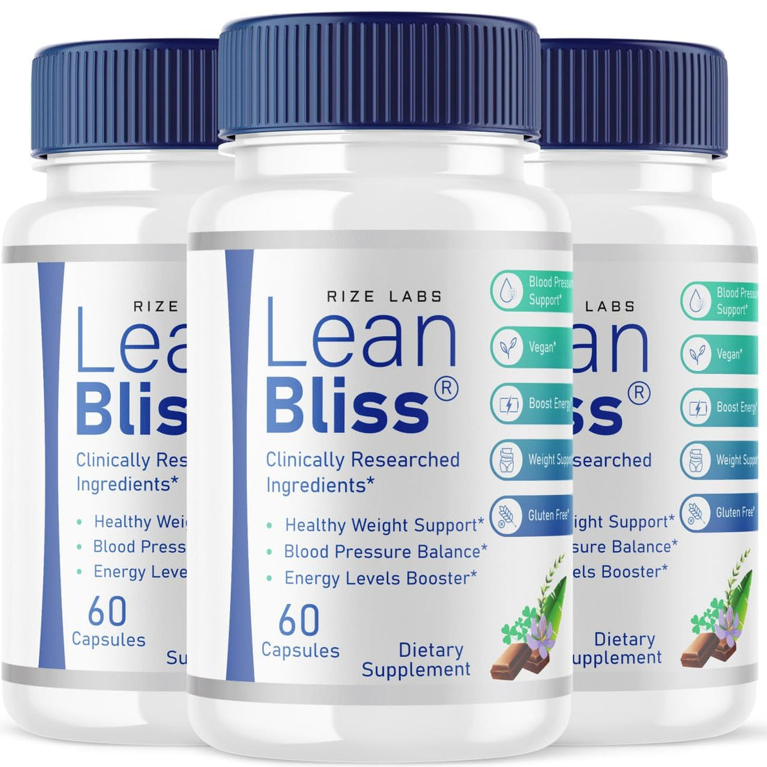 (3 Pack) Lean Bliss Weight Loss Pills, Lean Bliss Fat Burning Formula, LeanBliss Advanced rize labs buy supplements canada