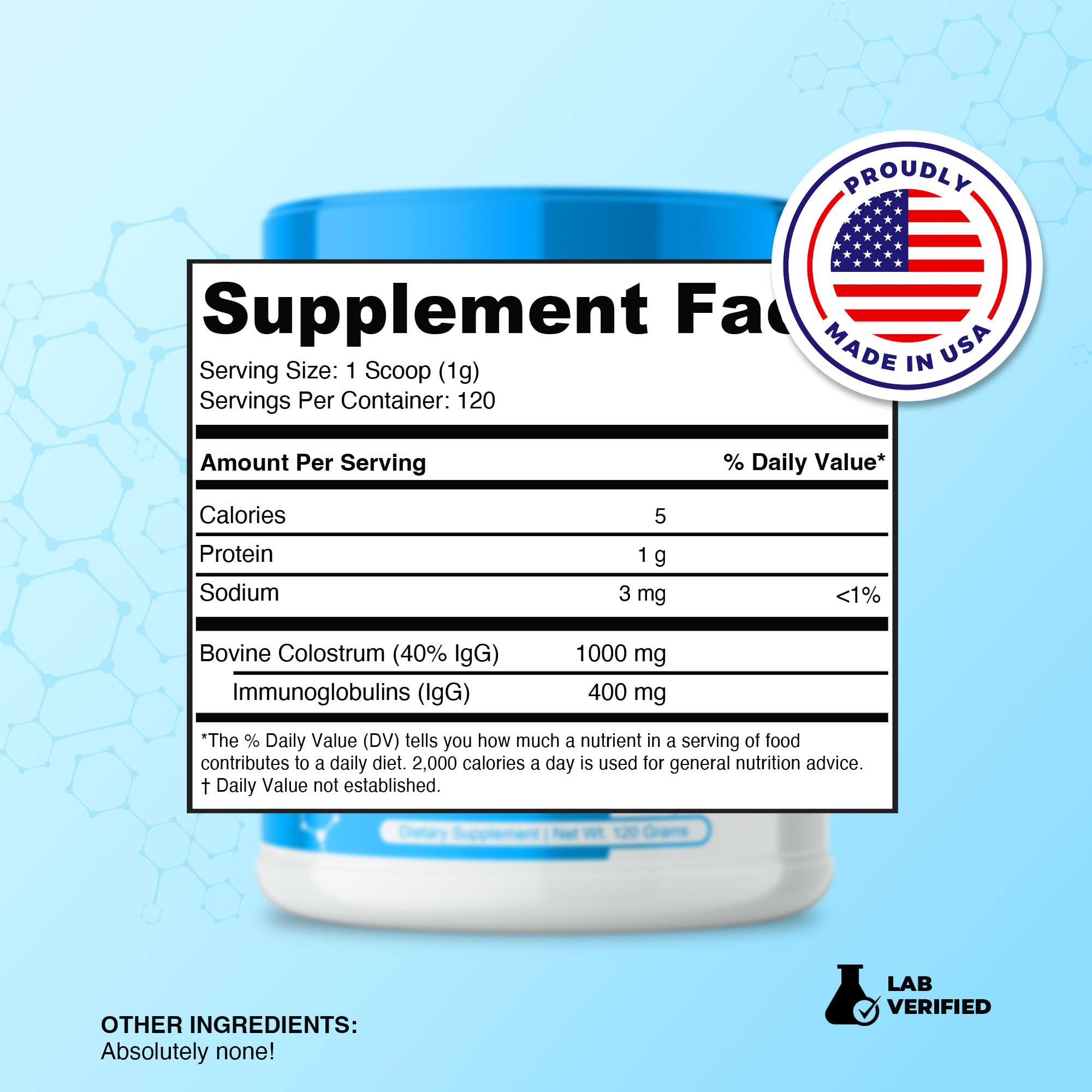 Prime Powders Colostrum Over 40% IgG, Grass Fed, Gut Health, Bloating Immunity Skin Prime Powders buy supplements canada
