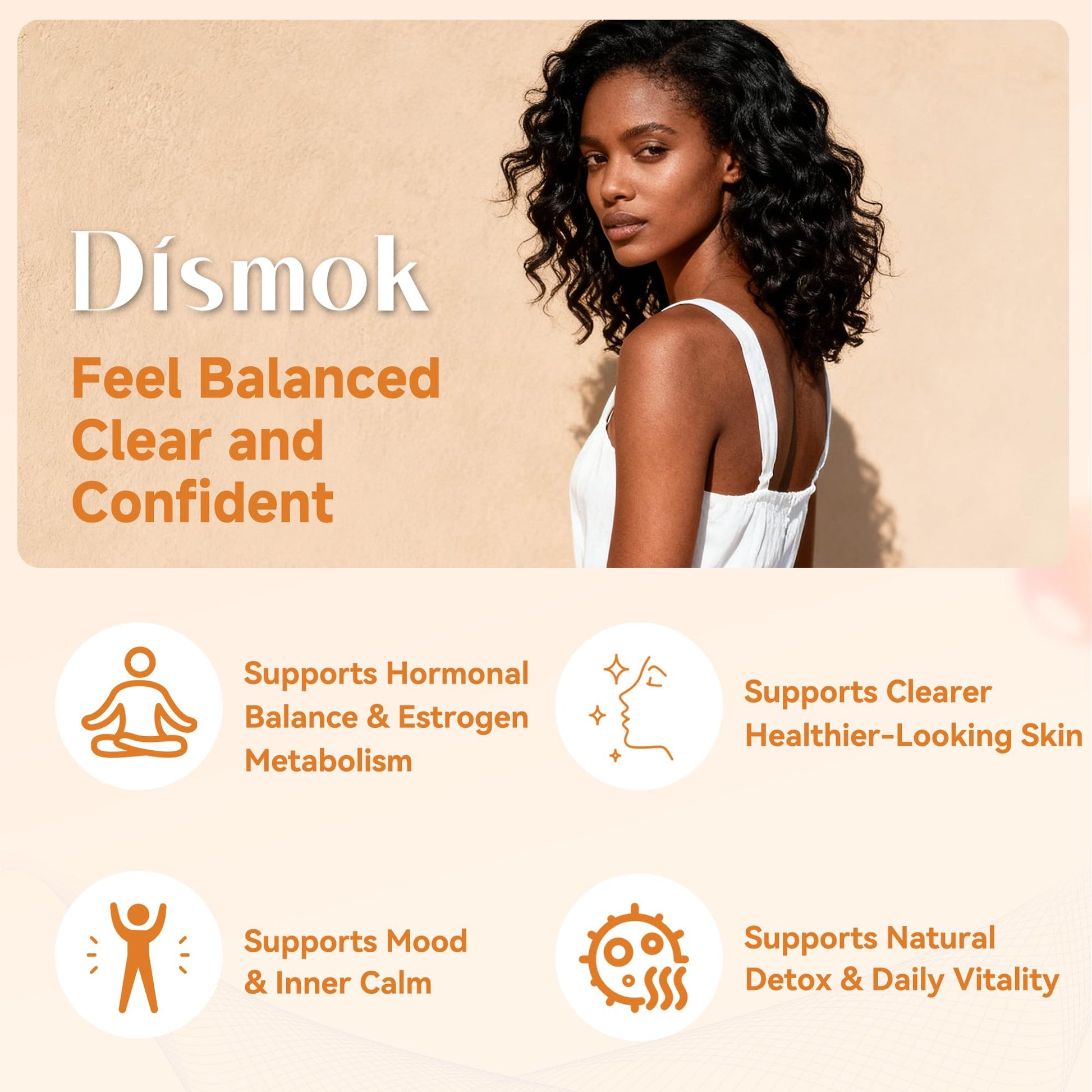 DIM Supplement 400 mg | Advanced Liposomal Multi-Action Complex for Estrogen Balance in Women & Men | Supports Hormonal Acne, Healthy Estrogen Metabolism & Clear Skin | Third-Party Tested Dismok buy supplements canada