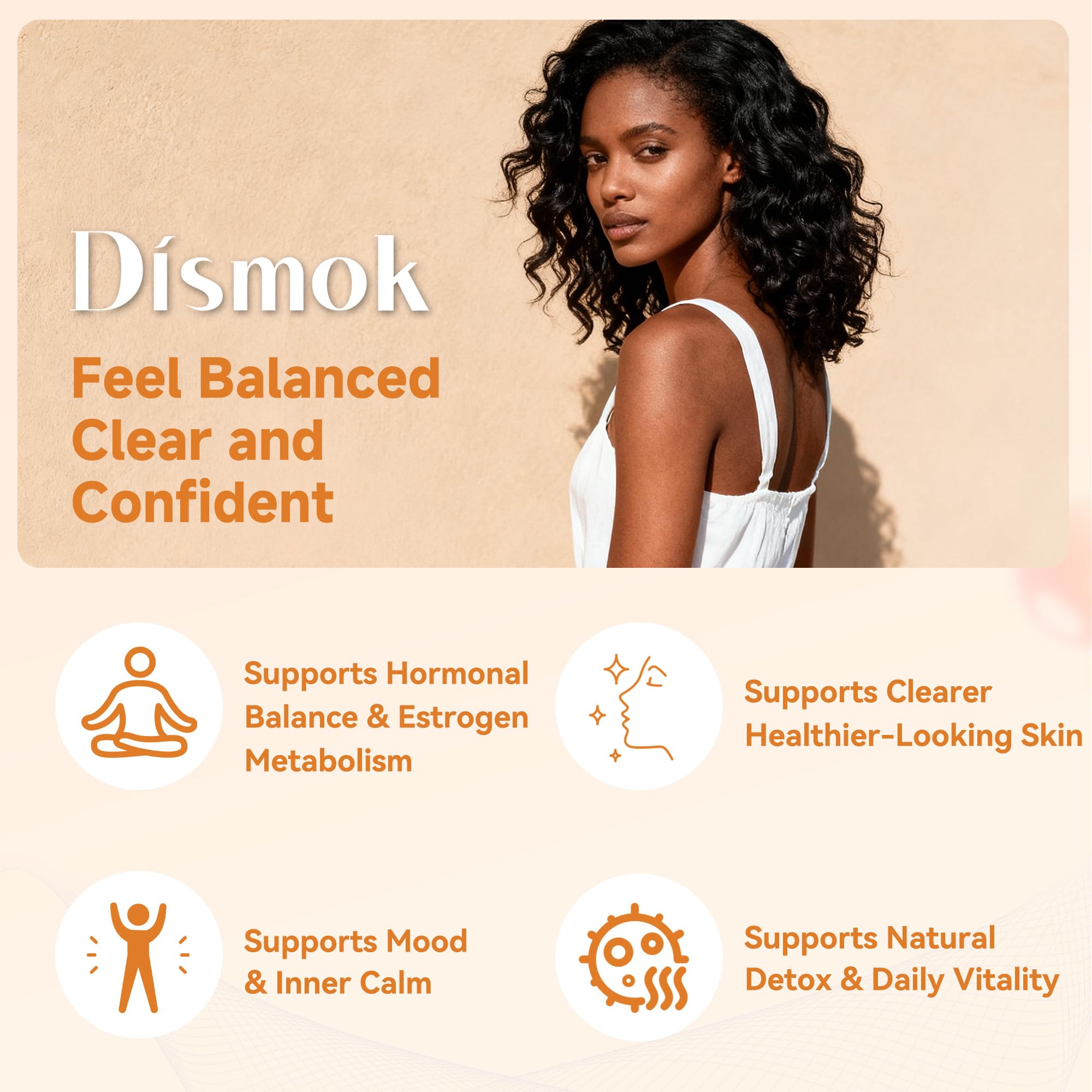 DIM Supplement 400 mg | Advanced Liposomal Multi-Action Complex for Estrogen Balance in Women & Men | Supports Hormonal Acne, Healthy Estrogen Metabolism & Clear Skin | Third-Party Tested Dismok buy supplements canada