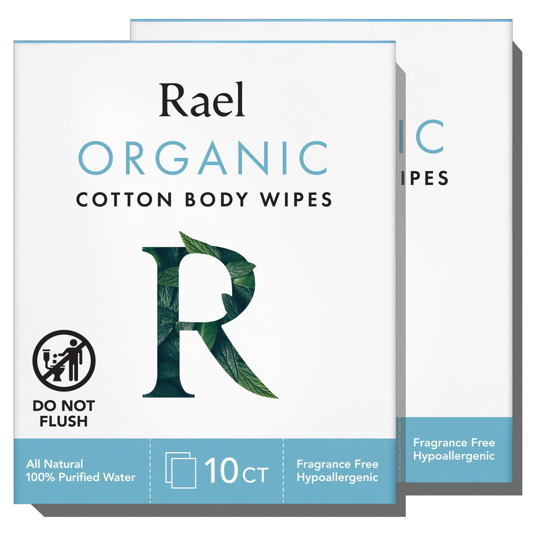 Rael Body Wipes, Organic Cotton Wipes for Women - Unscented Body Wipes, Individually Wrapped Rael buy supplements canada