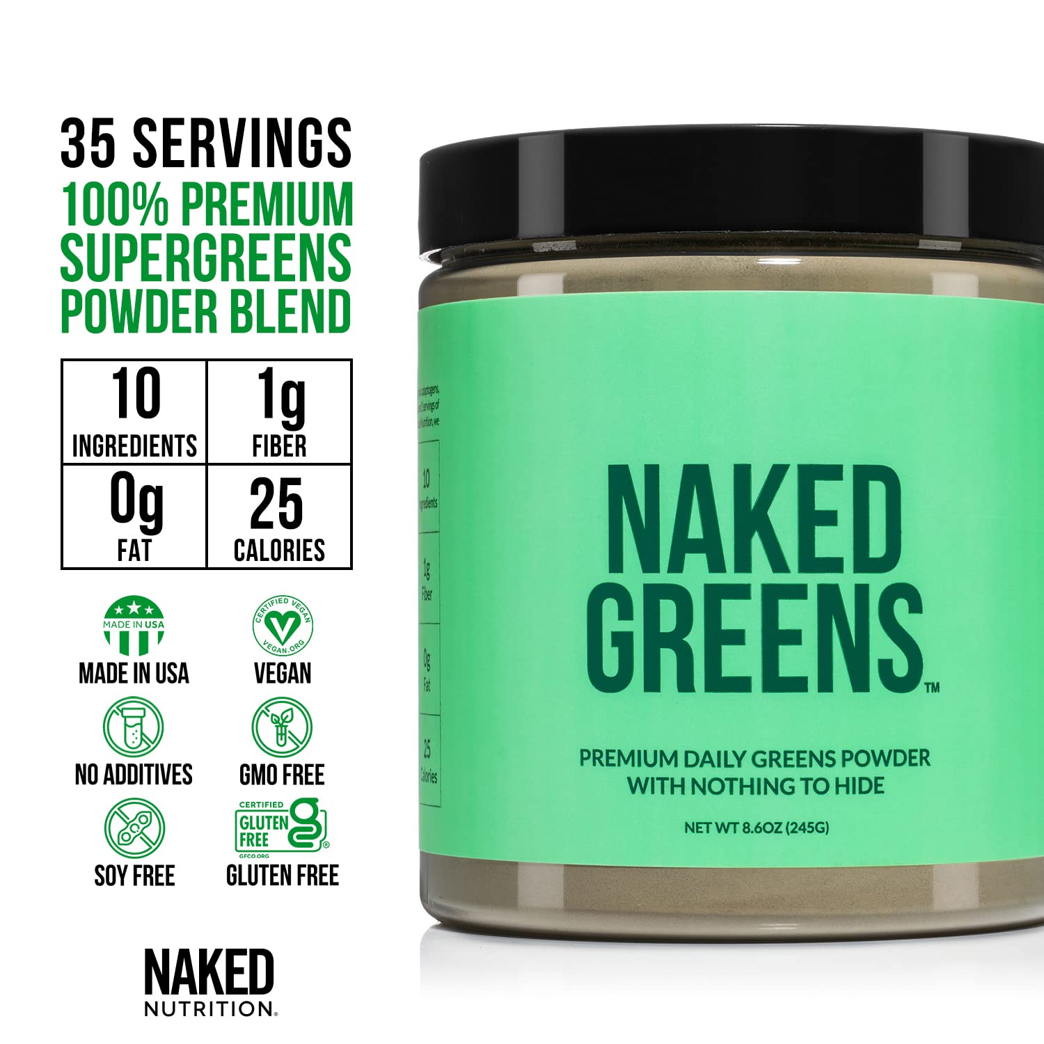 NAKED nutrition Vegan Energizing Bundle: Naked Citrus Energy Super Greens Powder NAKED nutrition buy supplements canada
