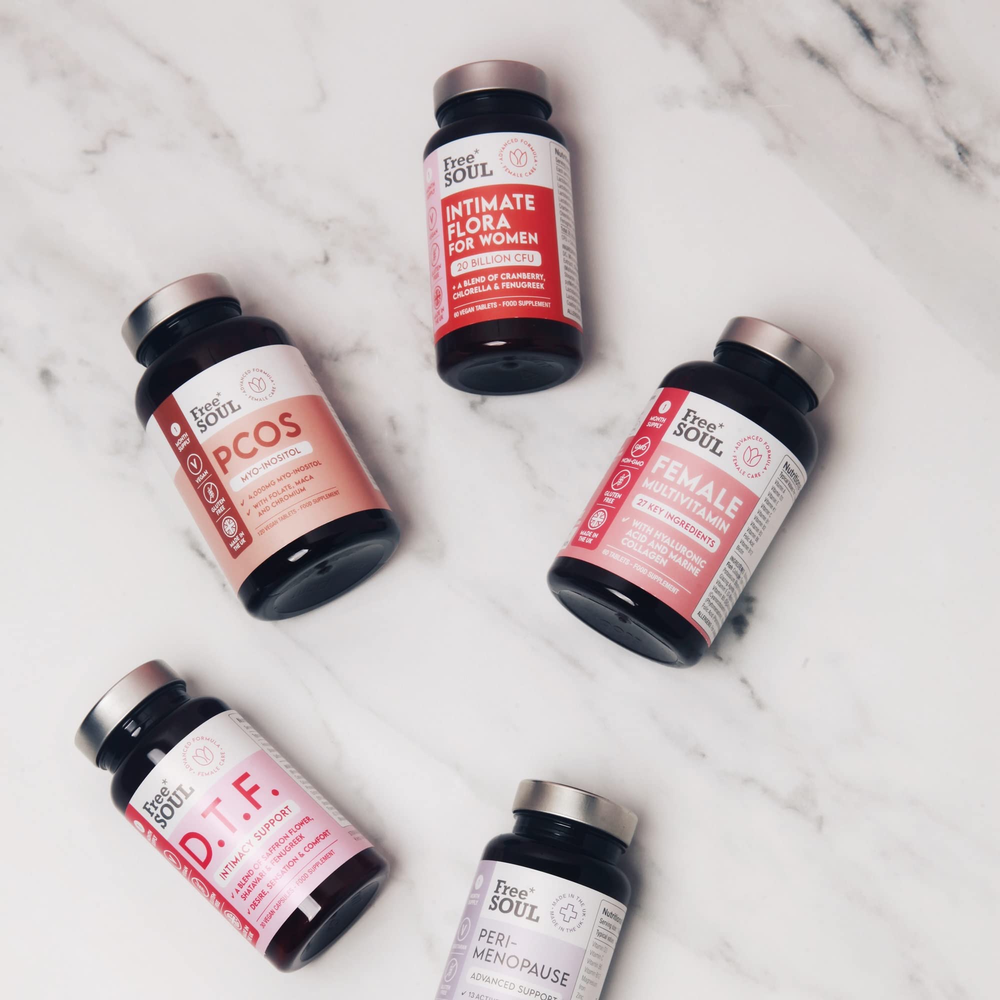 Women's Multivitamins and Minerals with Collagen & Hyaluronic Acid - 27 Essential Free Soul buy supplements canada