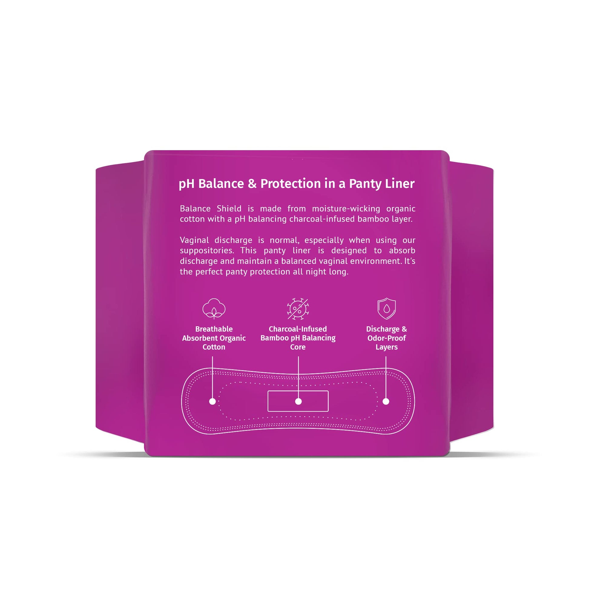 NutraBlast Balance Shield Panty Liners - Discharge & Odor-Proof Layers (180mm, 40-Pack) NutraBlast buy supplements canada