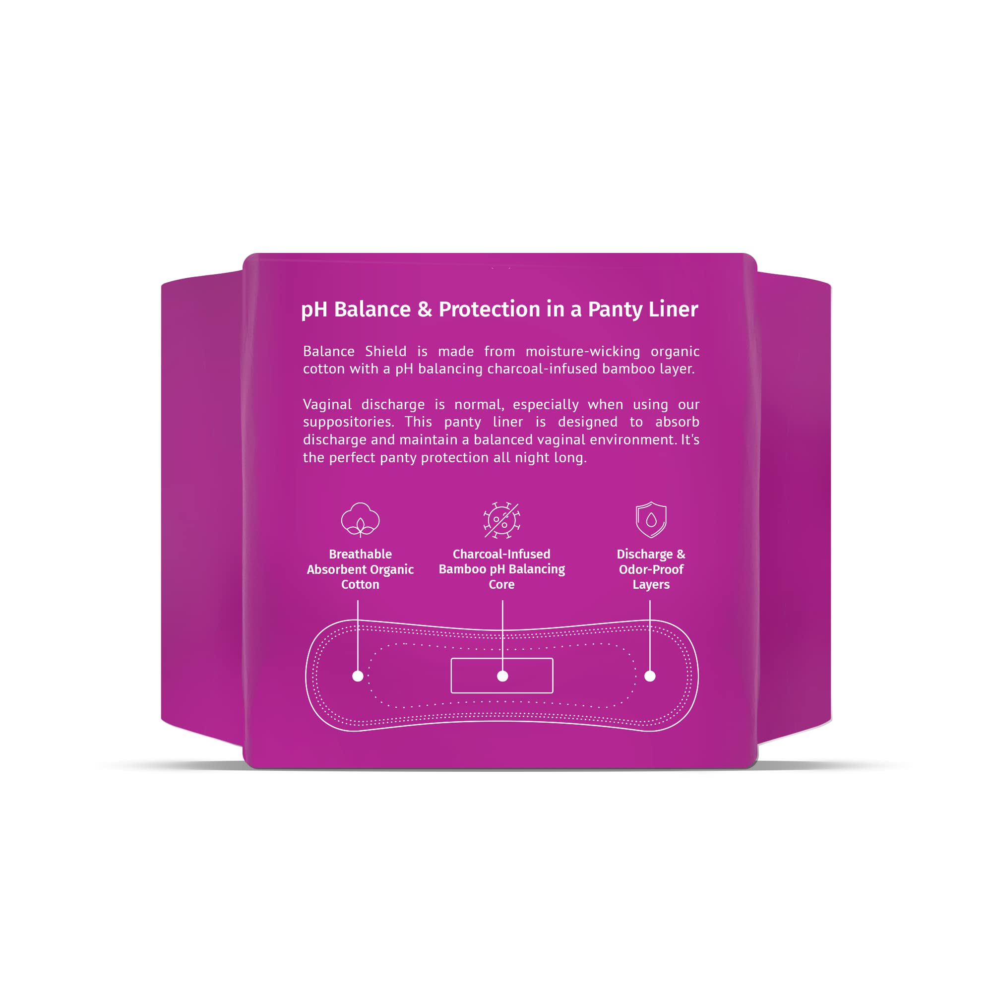 NutraBlast Balance Shield Panty Liners - Discharge & Odor-Proof Layers (180mm, 40-Pack) NutraBlast buy supplements canada