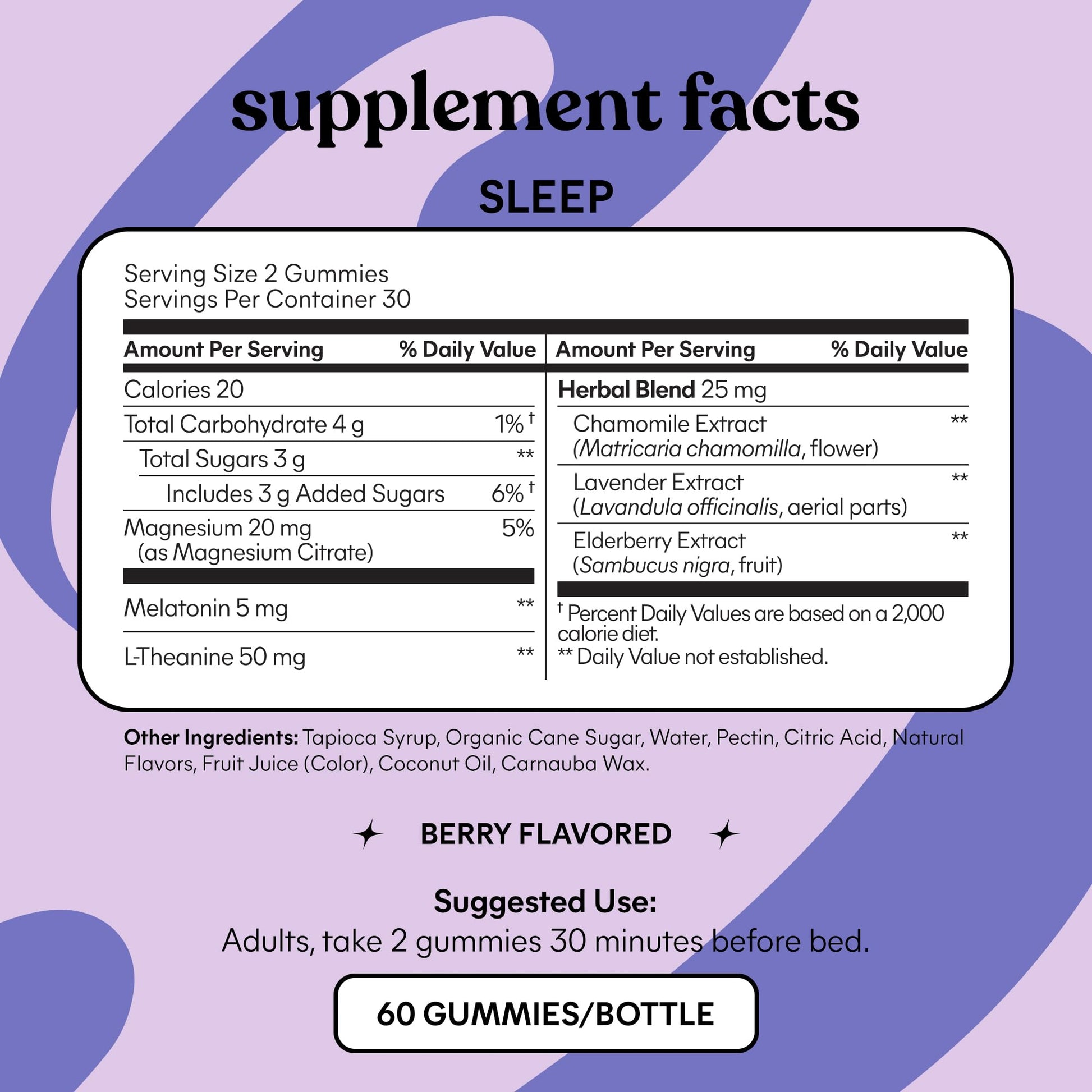 Lemme Sleep Gummies with 5mg Melatonin, Elderberry, Magnesium, L-Theanine, Chamomile and Lavender, Drug-Free Nighttime Sleep Aid, Lemme buy supplements canada