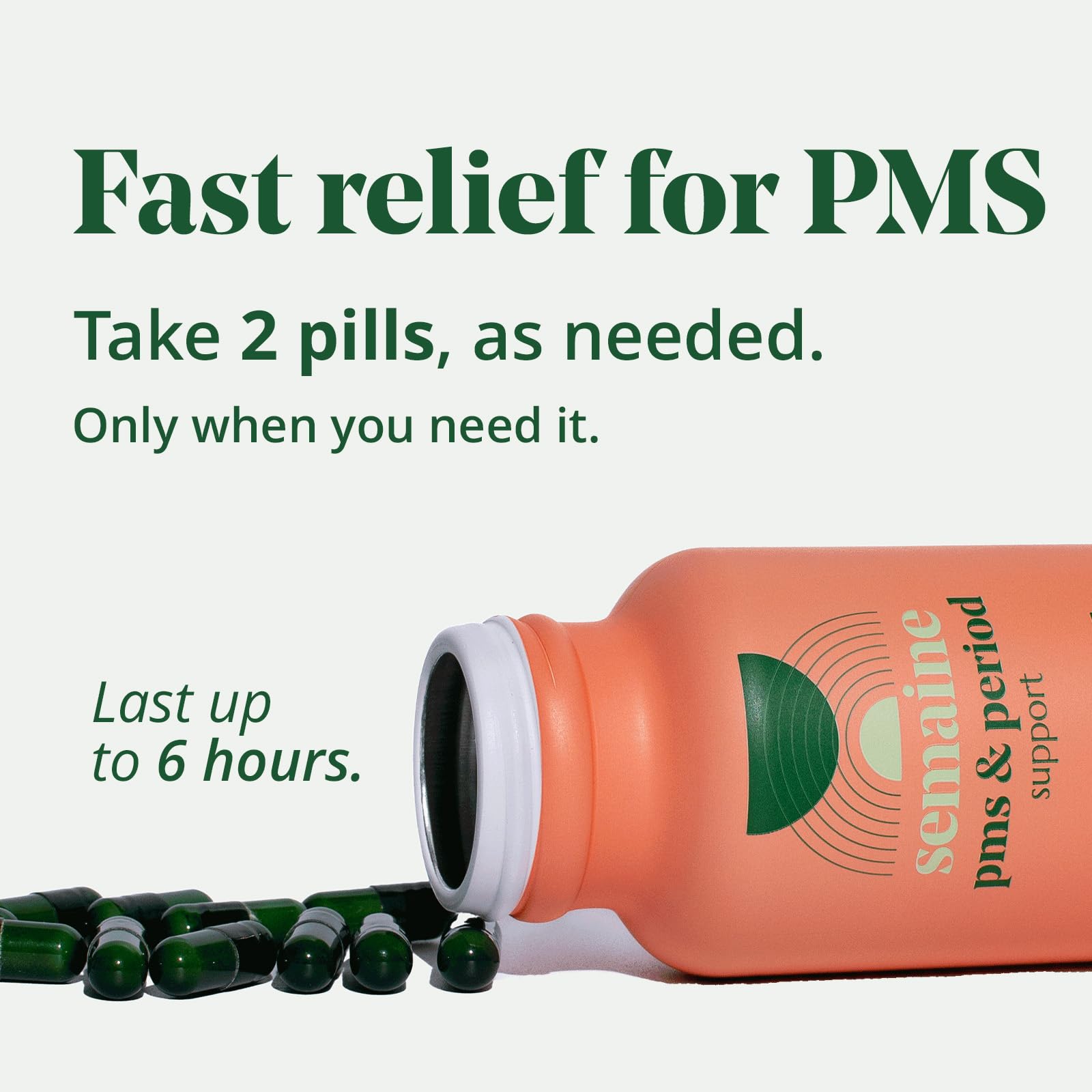 PMS & Period Relief - Menstrual Cramp Relief: No More Period Cramps, Mood Swings, or Bloating Semaine buy supplements canada