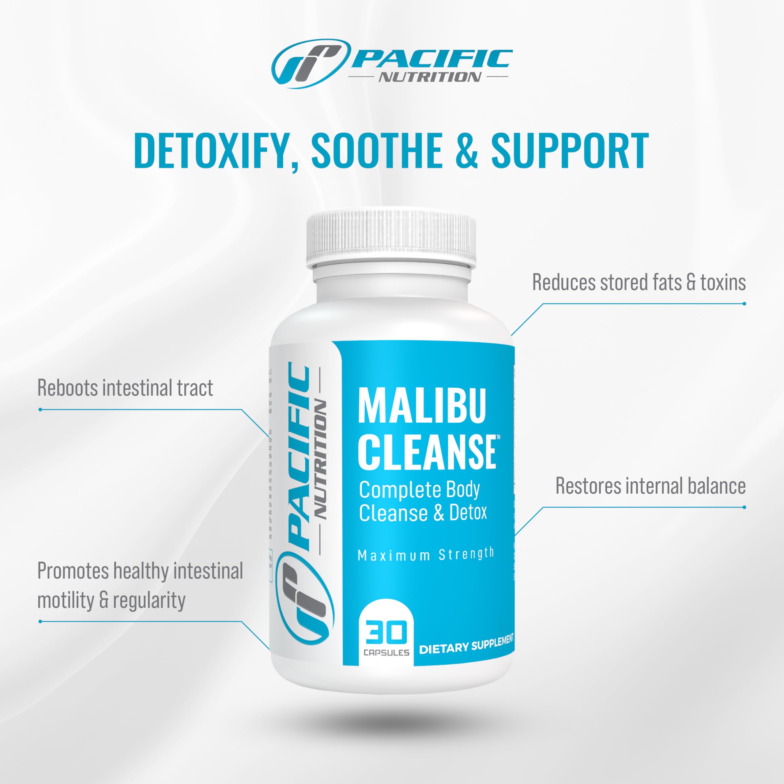 Pacific Nutrition Full Body Detox - Malibu Cleanse Complete Body & Intestinal Cleanse Pacific Nutrition buy supplements canada