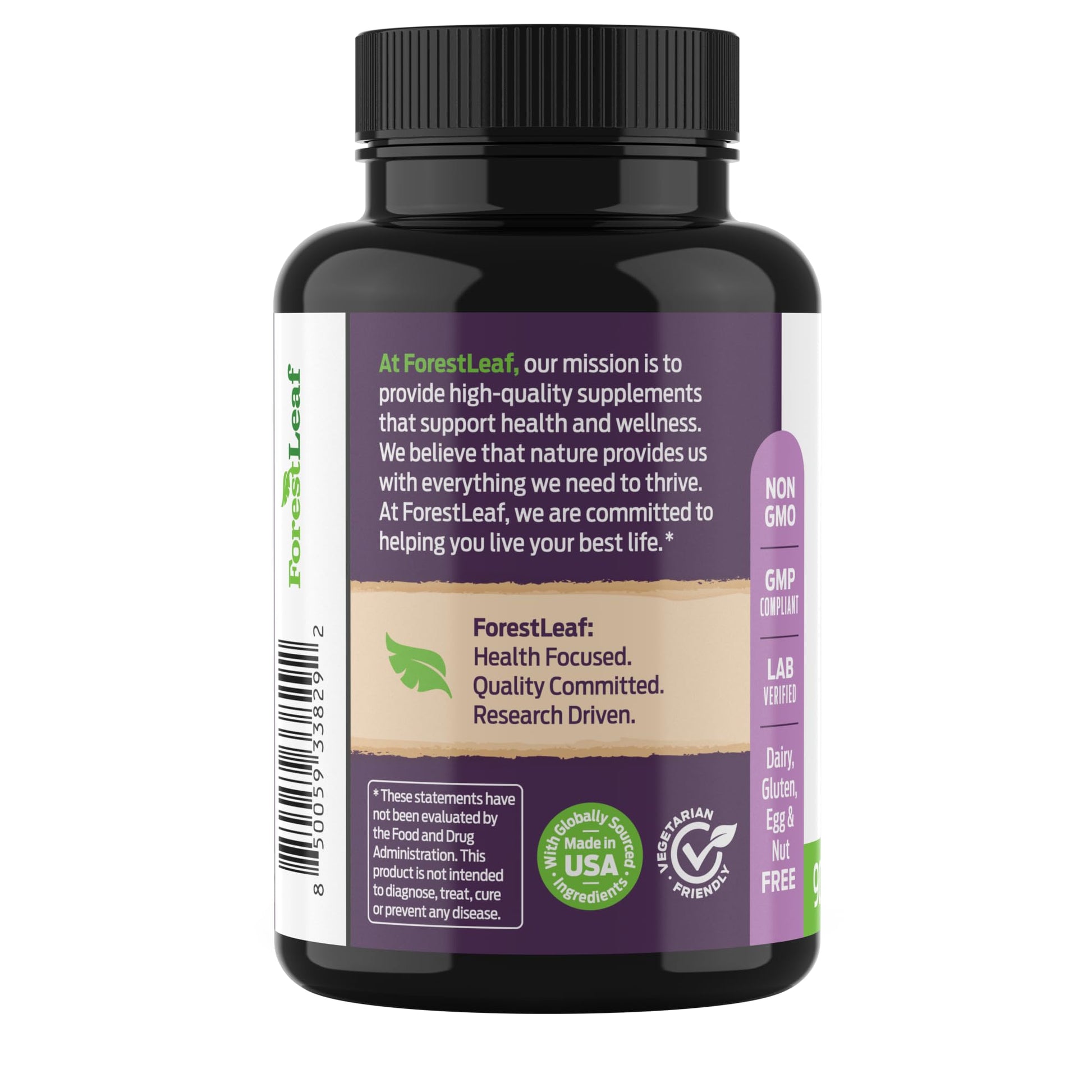 ForestLeaf DIM Supplement - 300mg DIM Estrogen Supplement for Women/Men - Diindolylmethane with BioPerine Black Pepper - Support for Detox, Metabolism, Hormone Balance & Menopause - 90 Caps ForestLeaf buy supplements canada