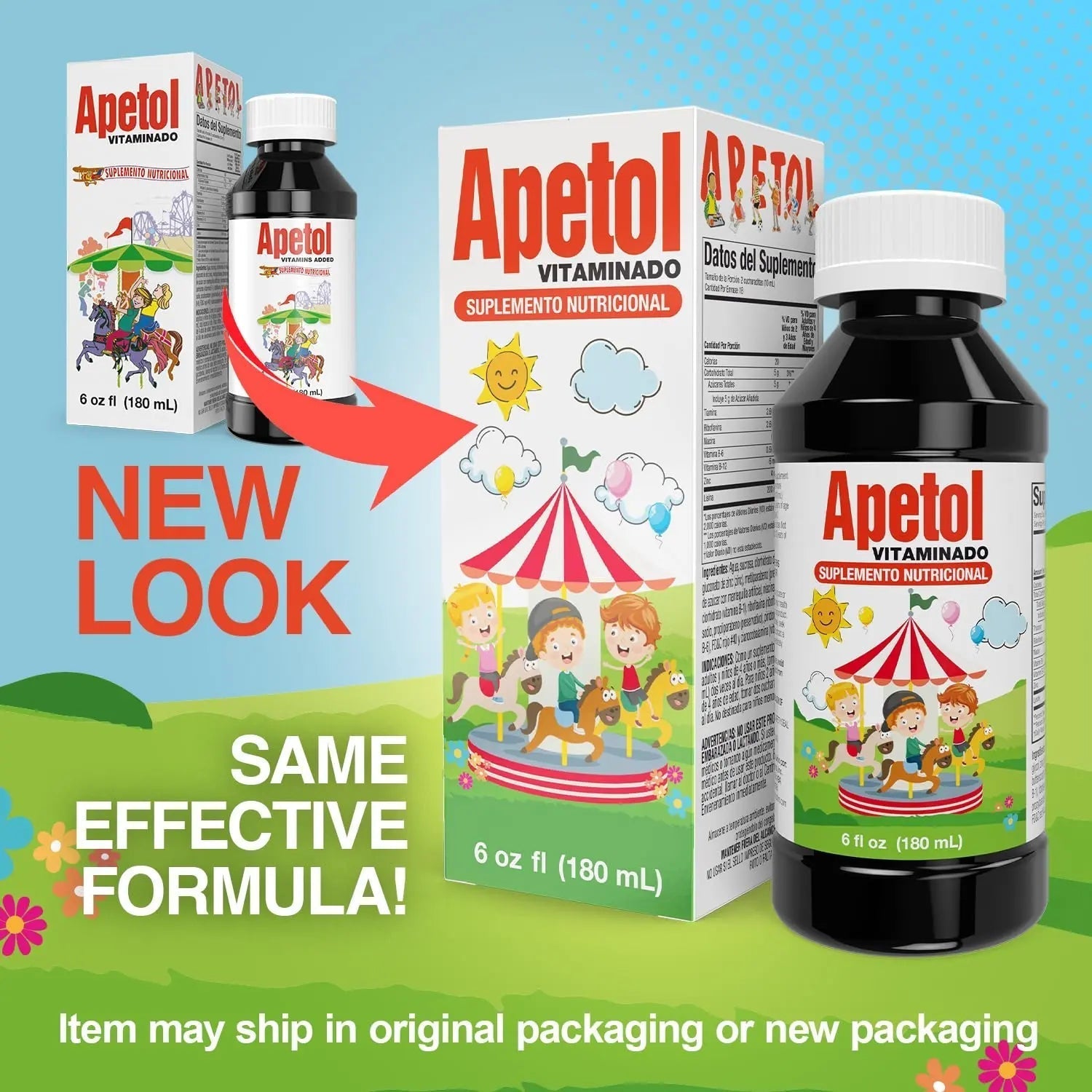 Apetol Appetite Booster & Brain Energy Liquid Vitamins - Dietary Supplements for Kids & Adults - Supports Digestive Health, Memory & Vitality Apetol buy supplements canada