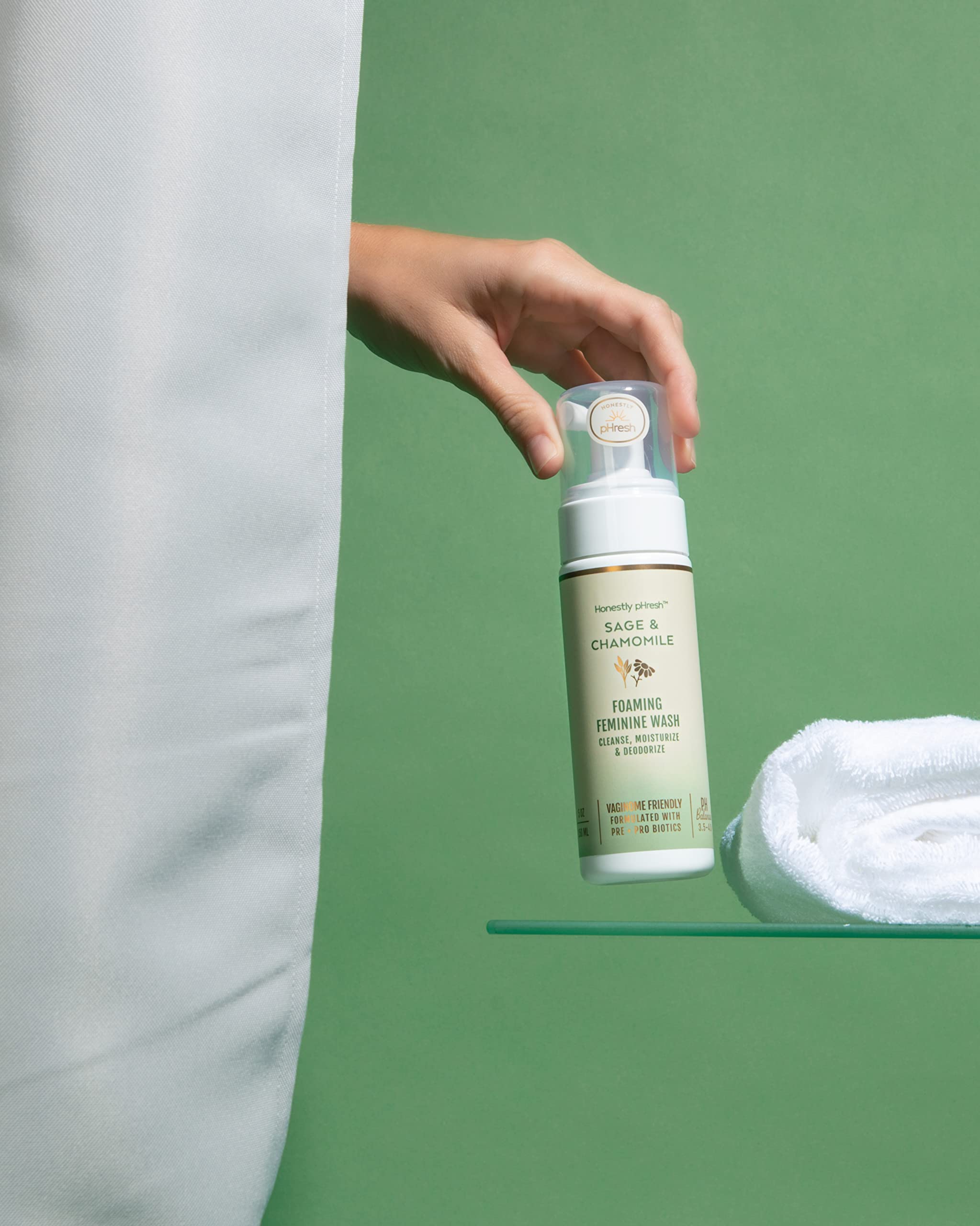 Honestly pHresh Natural Prebiotic & Probiotic Foaming Feminine Wash, pH Balanced with Essential Minerals Honestly pHresh buy supplements canada