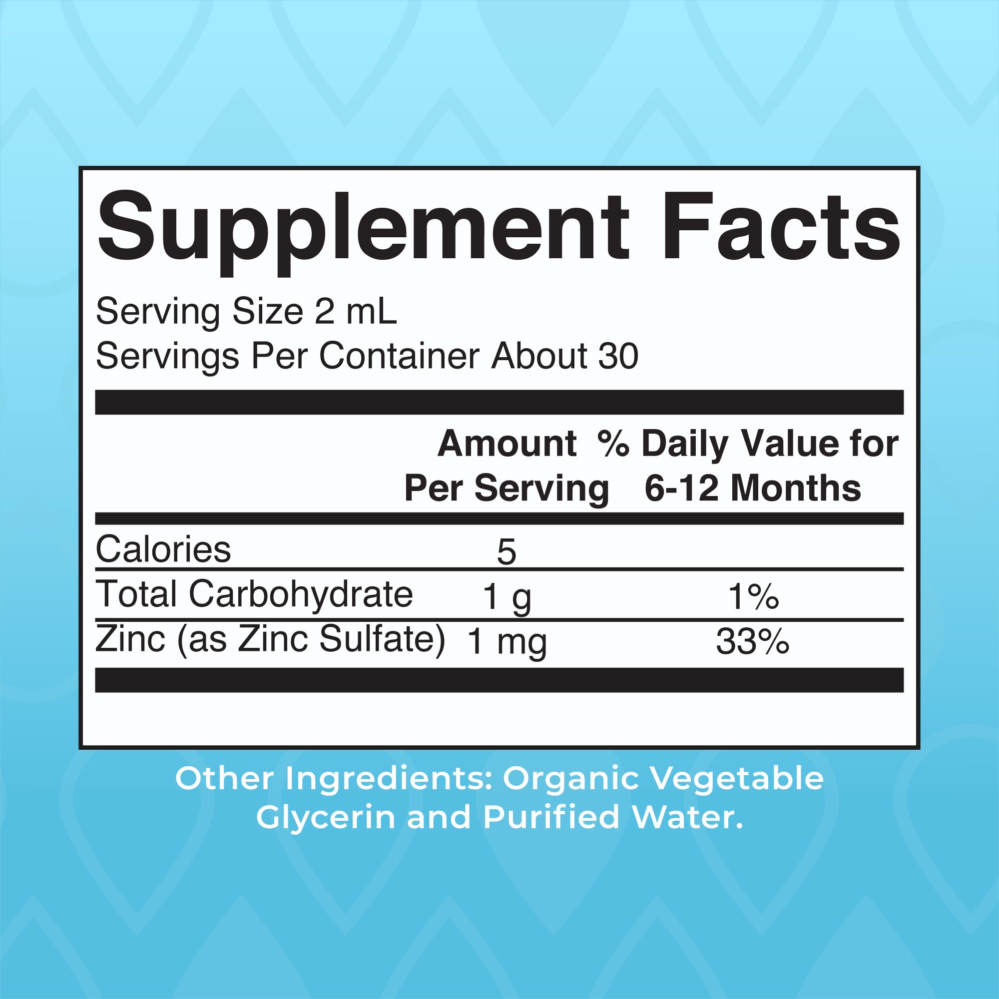 MaryRuth Organics Organic Infant Ionic Zinc Liquid Drops | Zinc Sulfate for Immune Support | Organic Glycerin | Antioxidant | Vegan | Formulated for Babies Ages 6-12 Months | 1 Month Supply | 2 Fl Oz MARYRUTH'S buy supplements canada