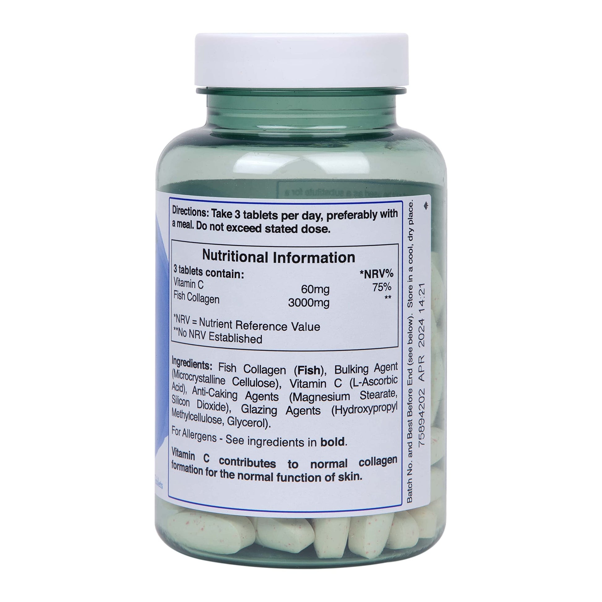 Holland and Barrett Marine Collagen with Vitamin C 3000mg 90 Tablets Holland & Barrett buy supplements canada