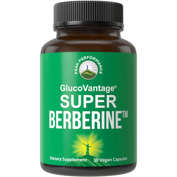 Dihydroberberine Super Berberine Supplement - GlucoVantage® 200mg Now 5X More Effective Than Regular Berberine HCL Powder Capsules. Metabolism Support Keto Friendly Plus Vegan Extract Pills Peak Performance buy supplements canada