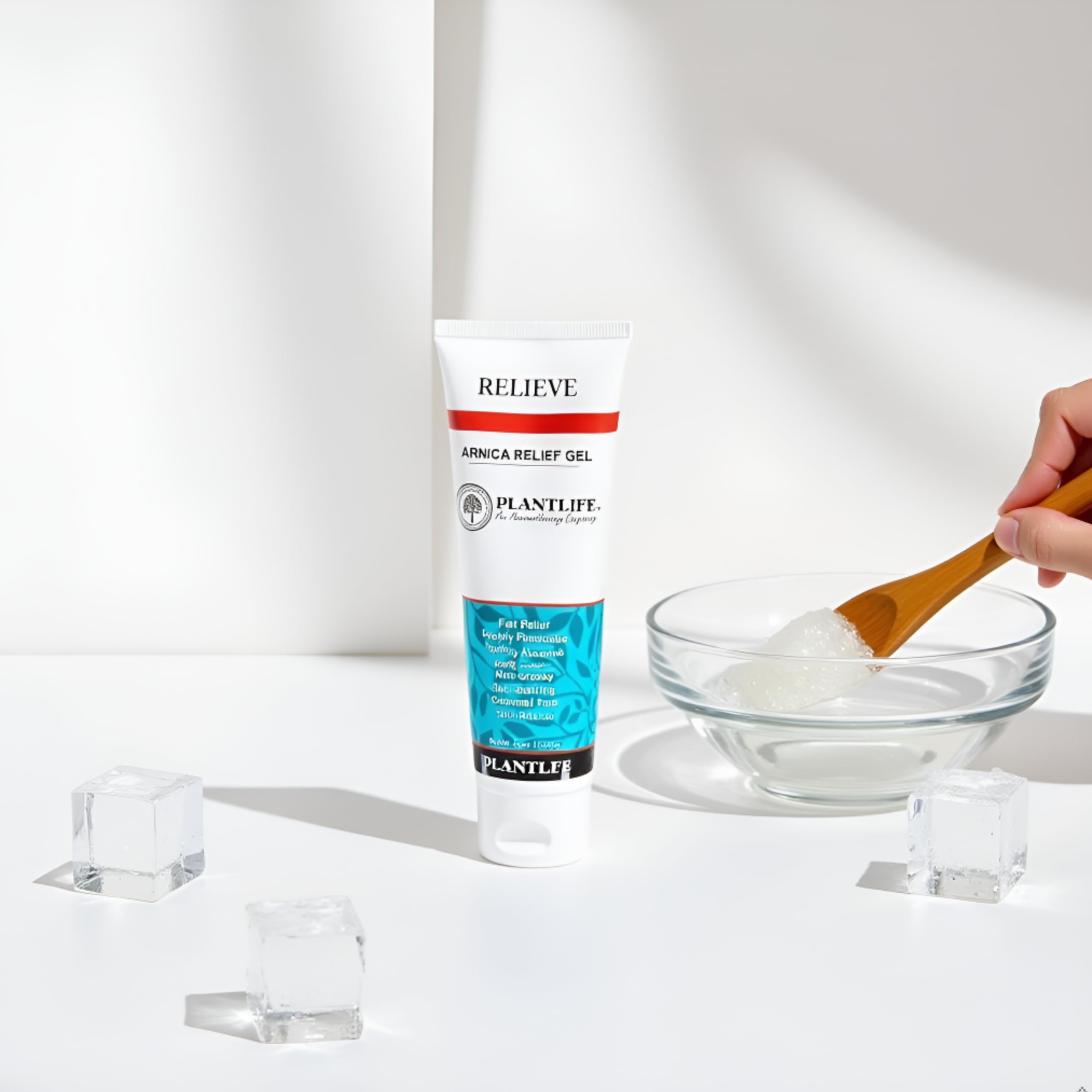 Plantlife Arnica Relieve Gel - Made with Arnica and 100% Pure Essential Oils - Relieve Products are a Homeopathic Solution for Everyday Use - Works Quickly and Effectively - Made in California Plantlife buy supplements canada
