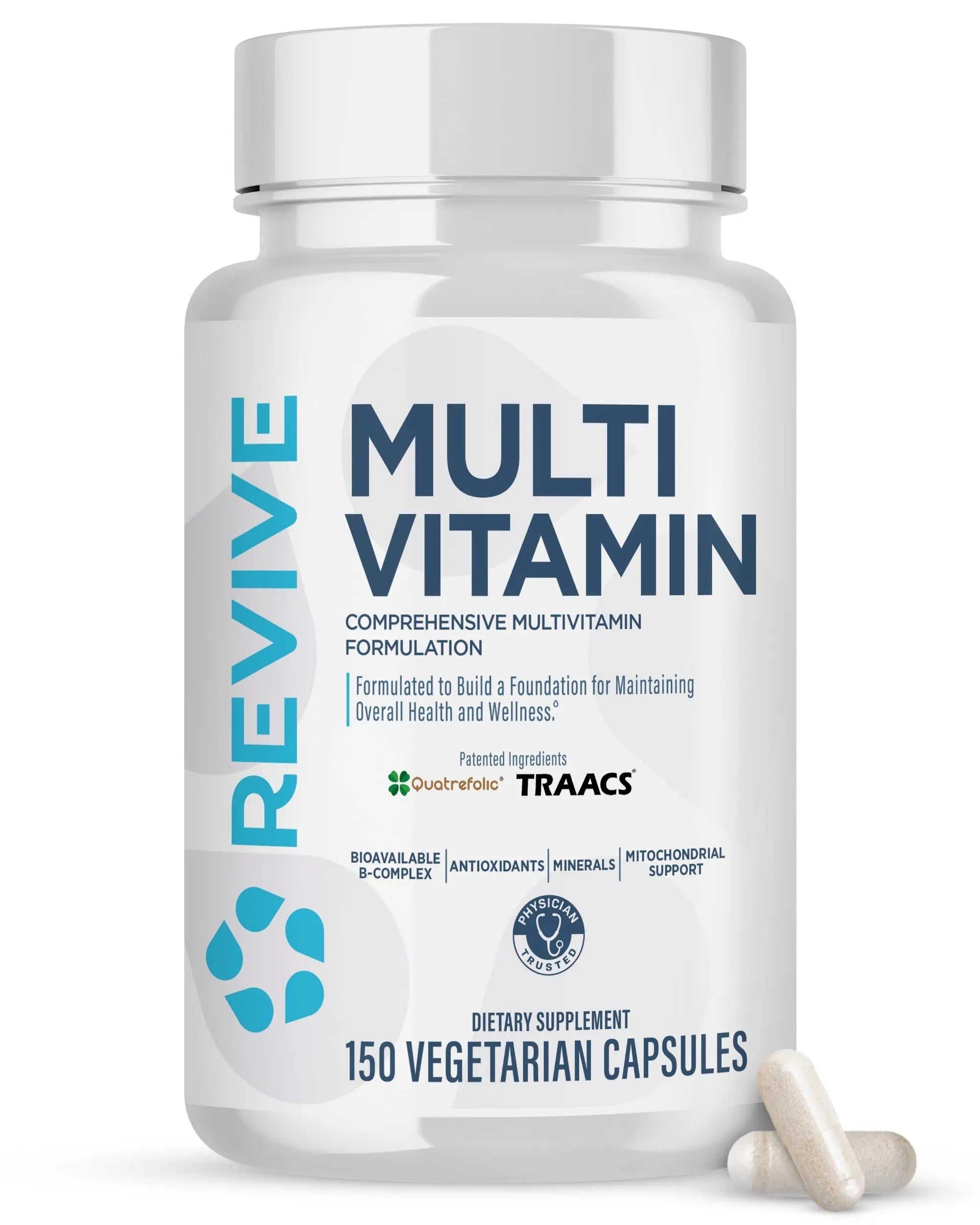 Revive MD Multi-Vitamin Supplement for Men & Women – Daily Multivitamin Supports Energy, Immunity & Overall Health with Essential Vitamins Revive buy supplements canada