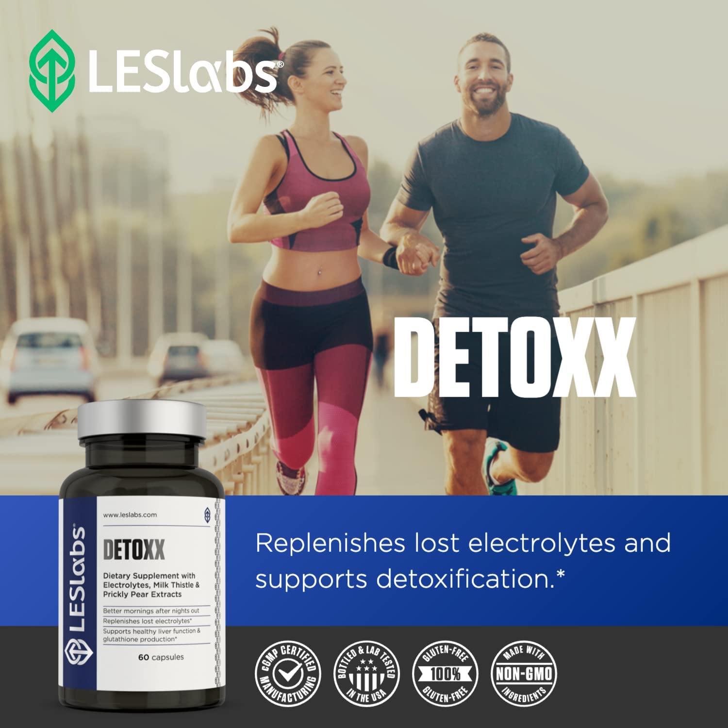 LES Labs DeToxx – Better Mornings & Recovery, Liver Support, Electrolyte Replenishment LES Labs buy supplements canada